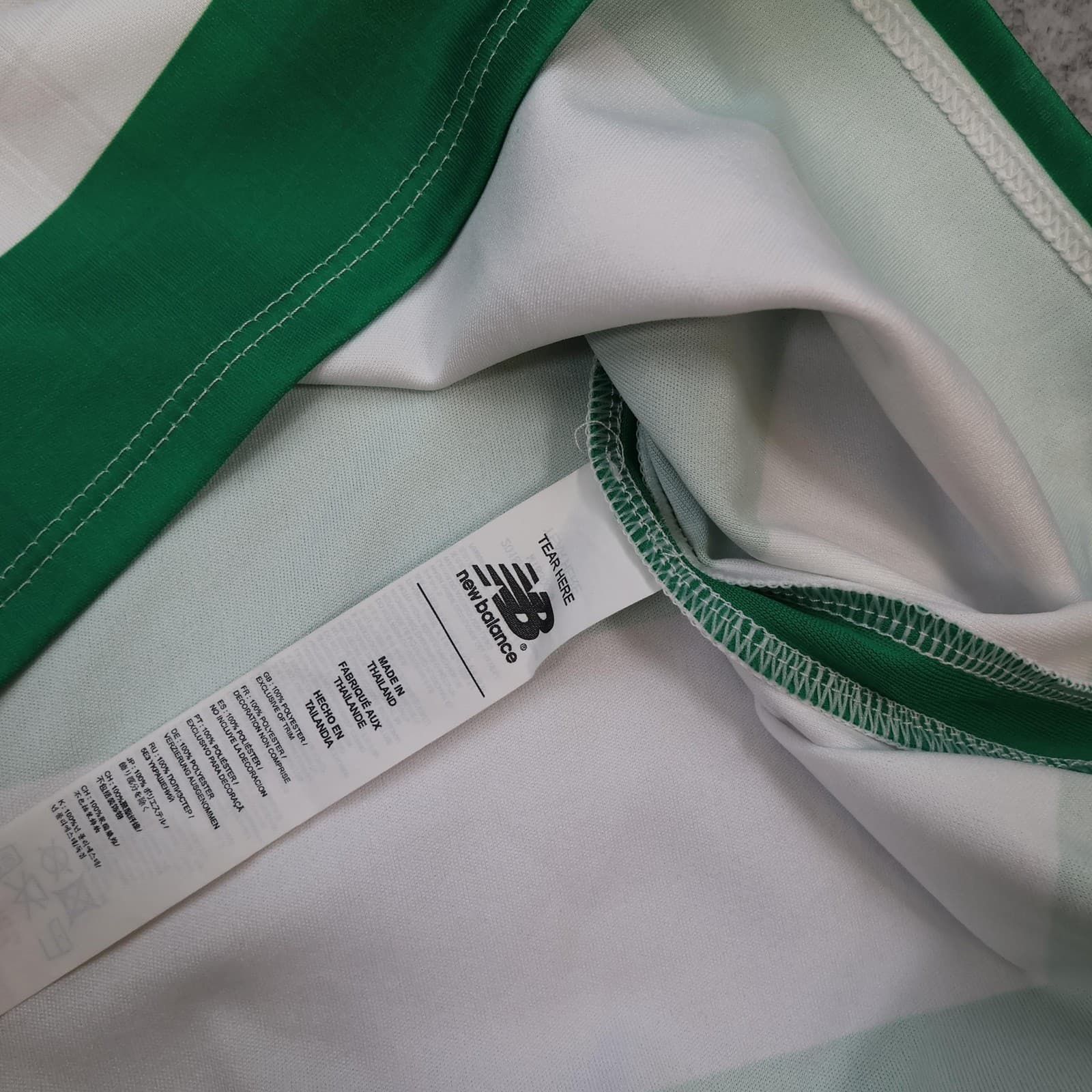Celtic Shirt Mens Small Green Home 2017 2018 New Balance Jersey Christie 24 photo 9