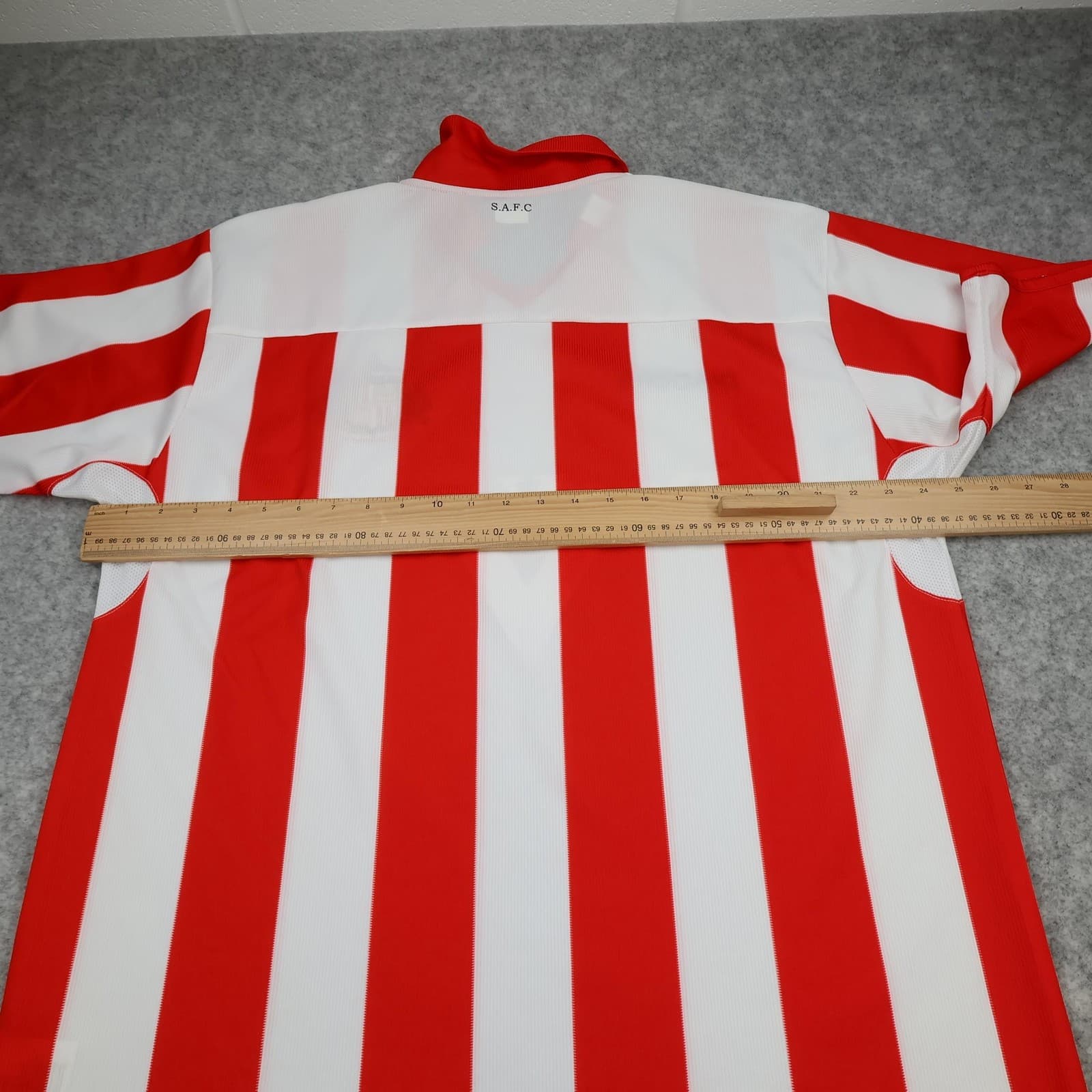 Sunderland Shirt Mens XL Red Home 2004 2005 Diadora Reg Vardy Soccer Jersey photo 9
