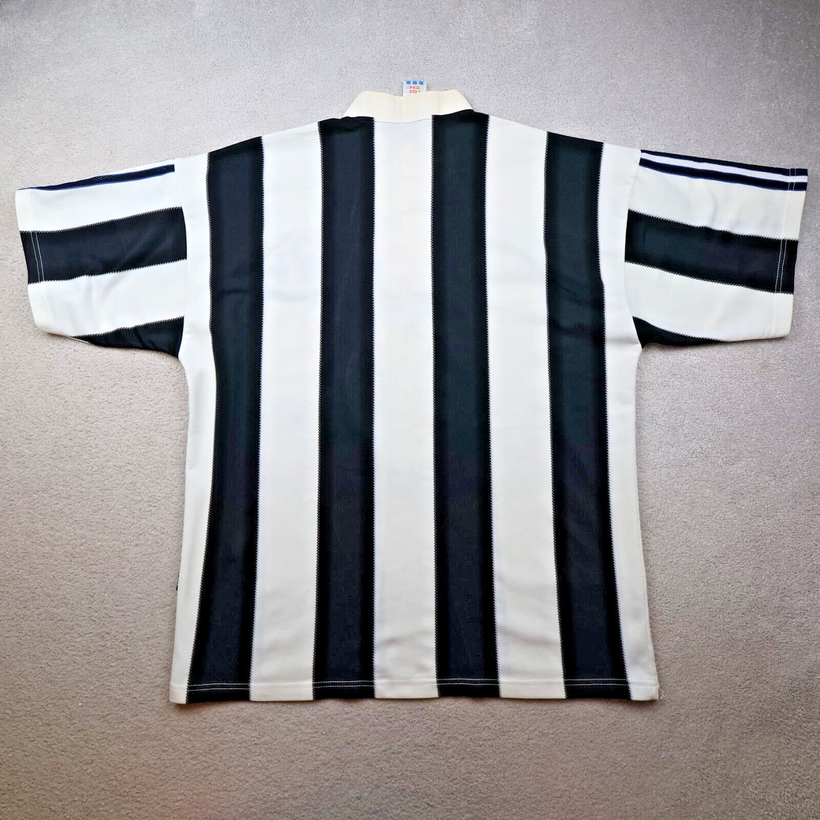 Vintage Newcastle United Shirt Large Home Kit 1995 1996 1997 Jersey Brown Ale photo 2
