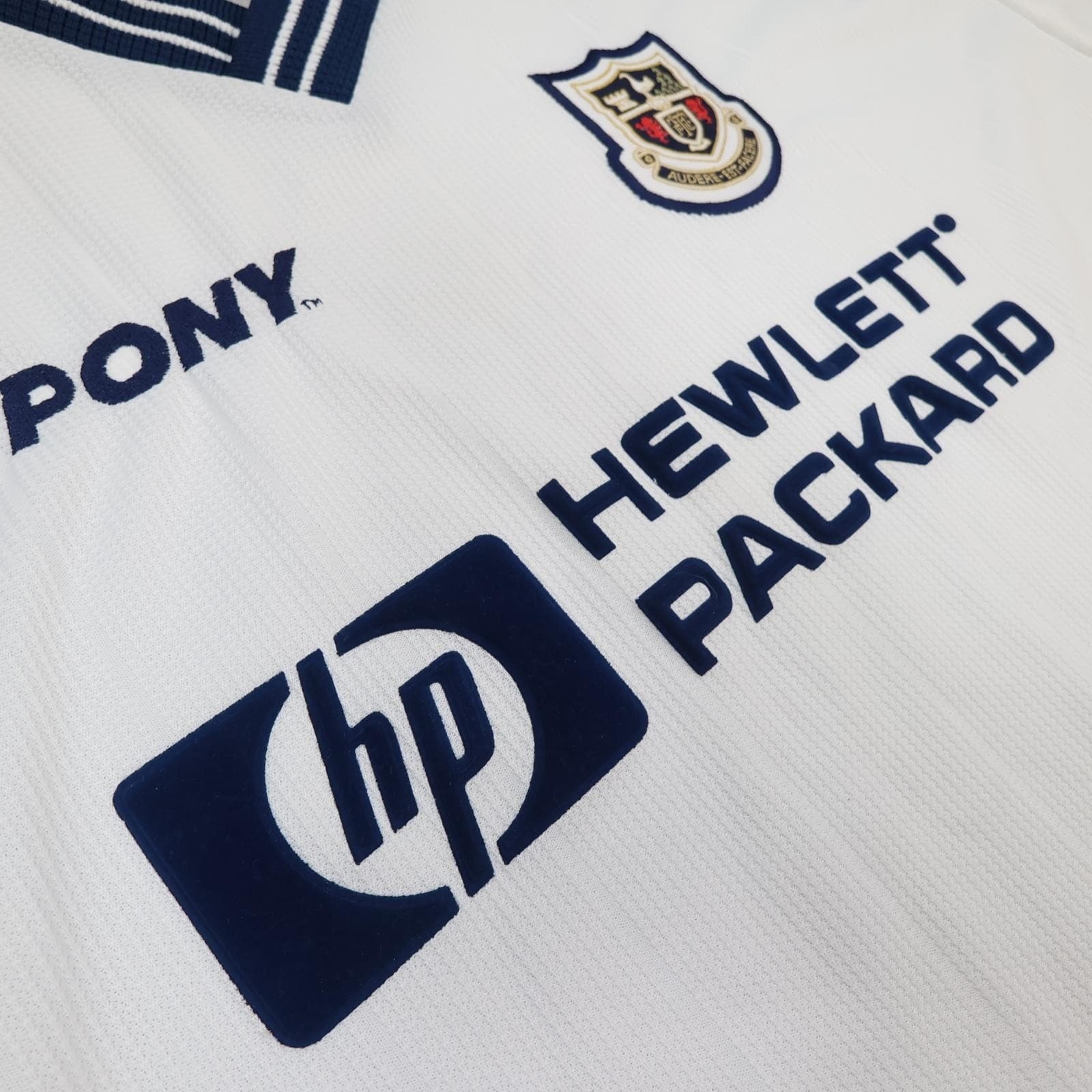 Vintage Tottenham Hotspur Shirt Mens XL White Home 1997 1999 Pony HP Jersey photo 6