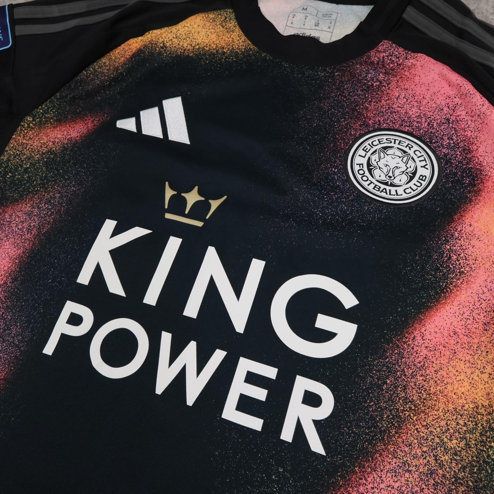 Leicester City Shirt Mens Medium Womens Away 2024 2025 Adidas Soccer Jersey photo 7