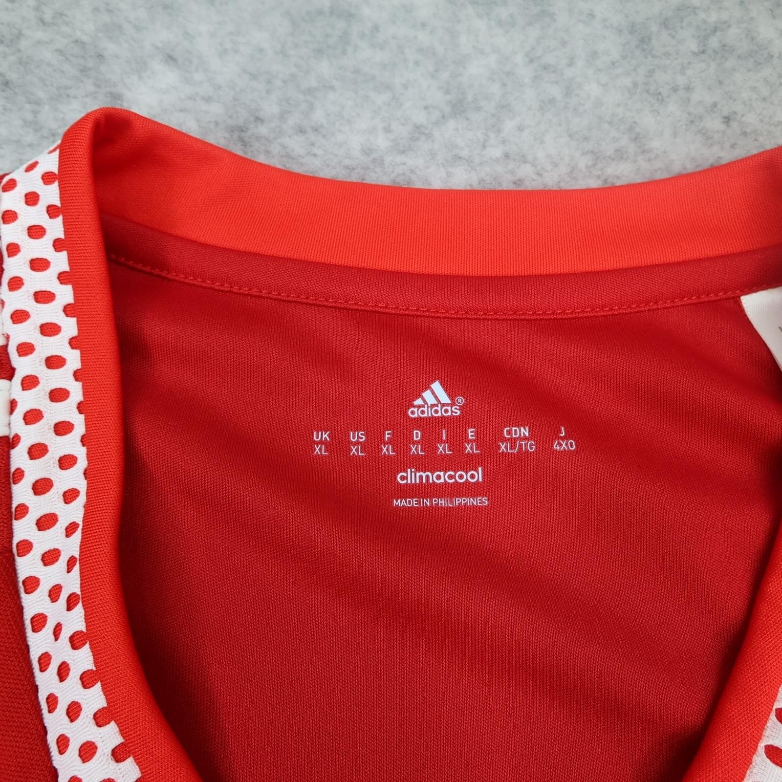 Aberdeen FC Shirt Mens XL Red Home 2015 2016 Football Adidas Soccer Jersey photo 7