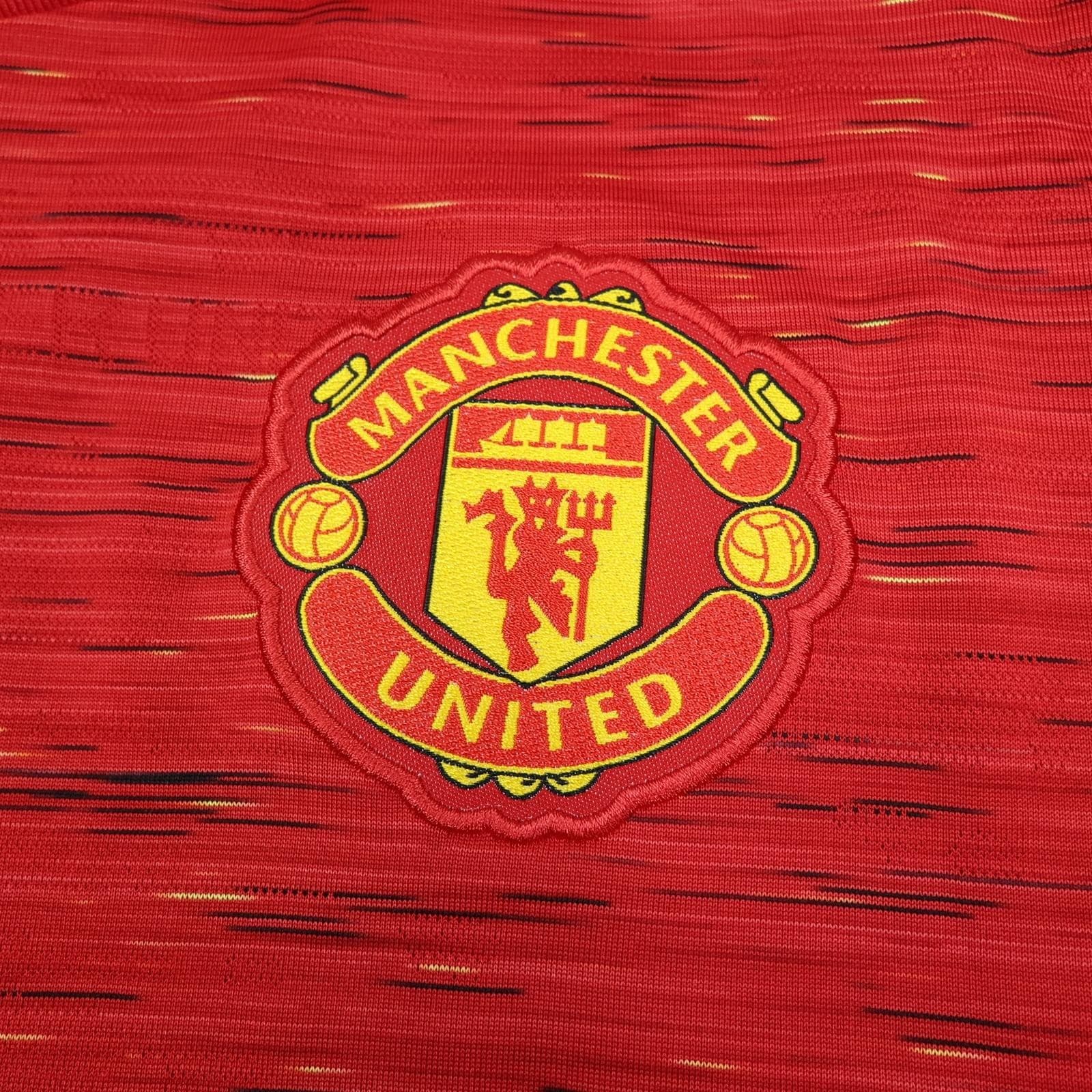 Manchester United Shirt Mens XL Red Home 2020 2021 Football Adidas Chevrolet photo 6