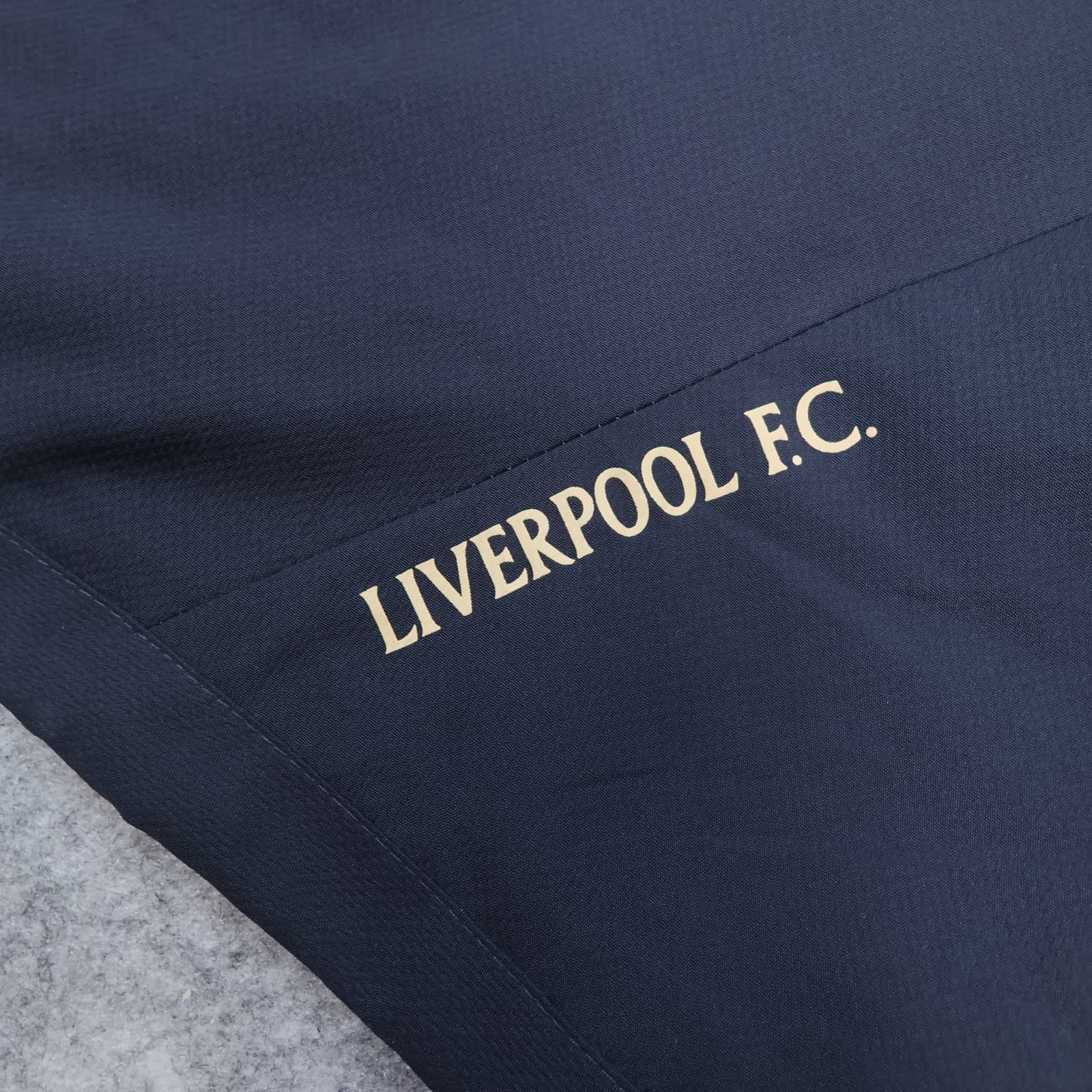Liverpool Tracksuit Top Large Black Adidas Track 2009 2010 1/4 Zip Jacket 38/40 photo 3
