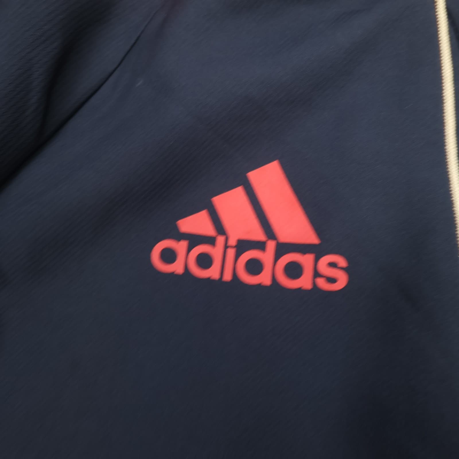 Liverpool Tracksuit Top Large Black Adidas Track 2009 2010 1/4 Zip Jacket 38/40 photo 5