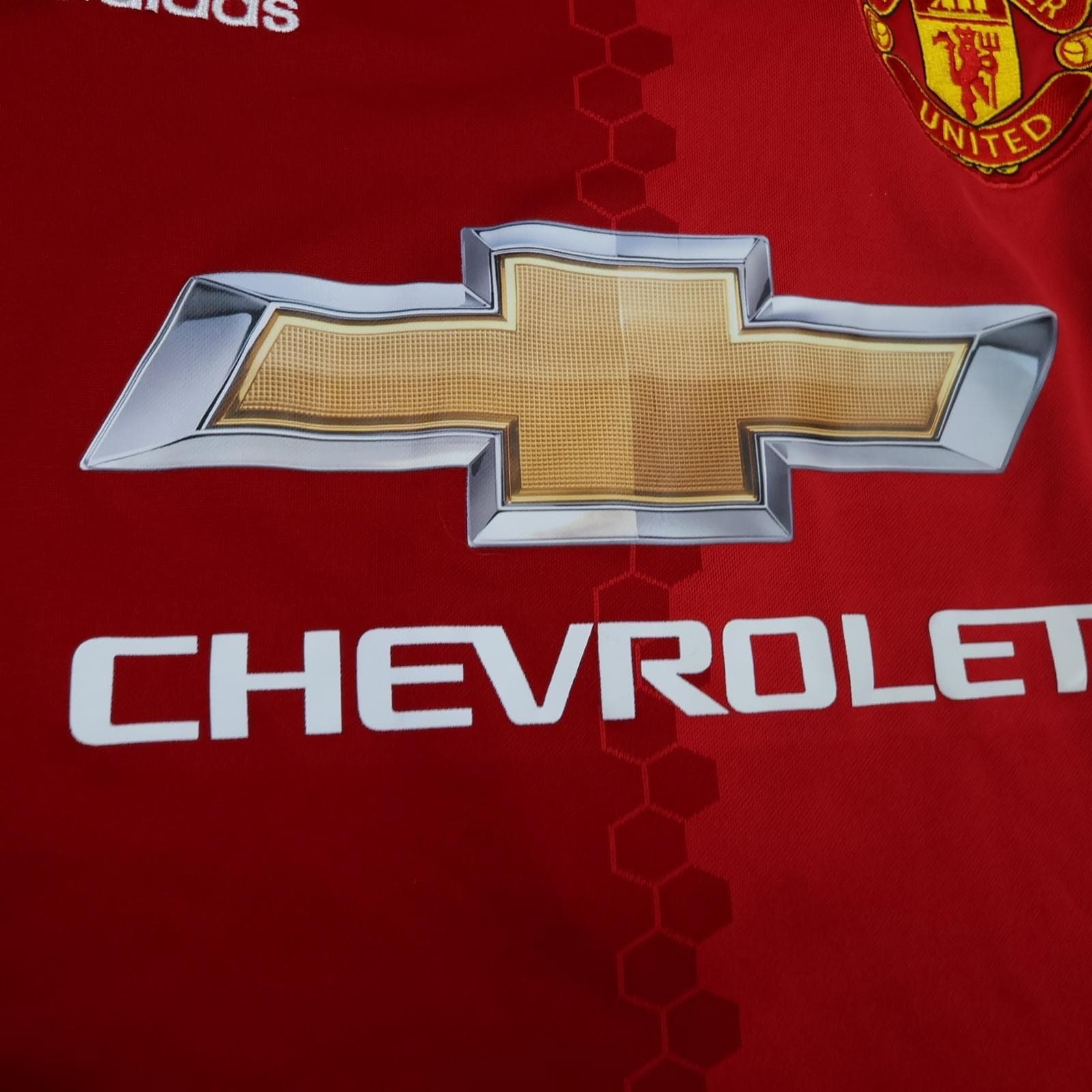 Manchester United Shirt Mens Small Red Home 2016 2017 EPL Football Adidas Evie 1 photo 7