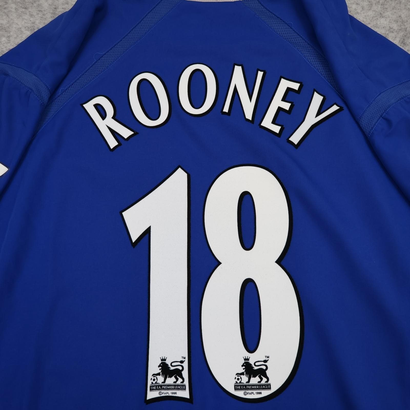 Vintage Everton Shirt Mens 2XL Blue Home 2002 2004 EPL Football Puma Rooney 18 photo 3