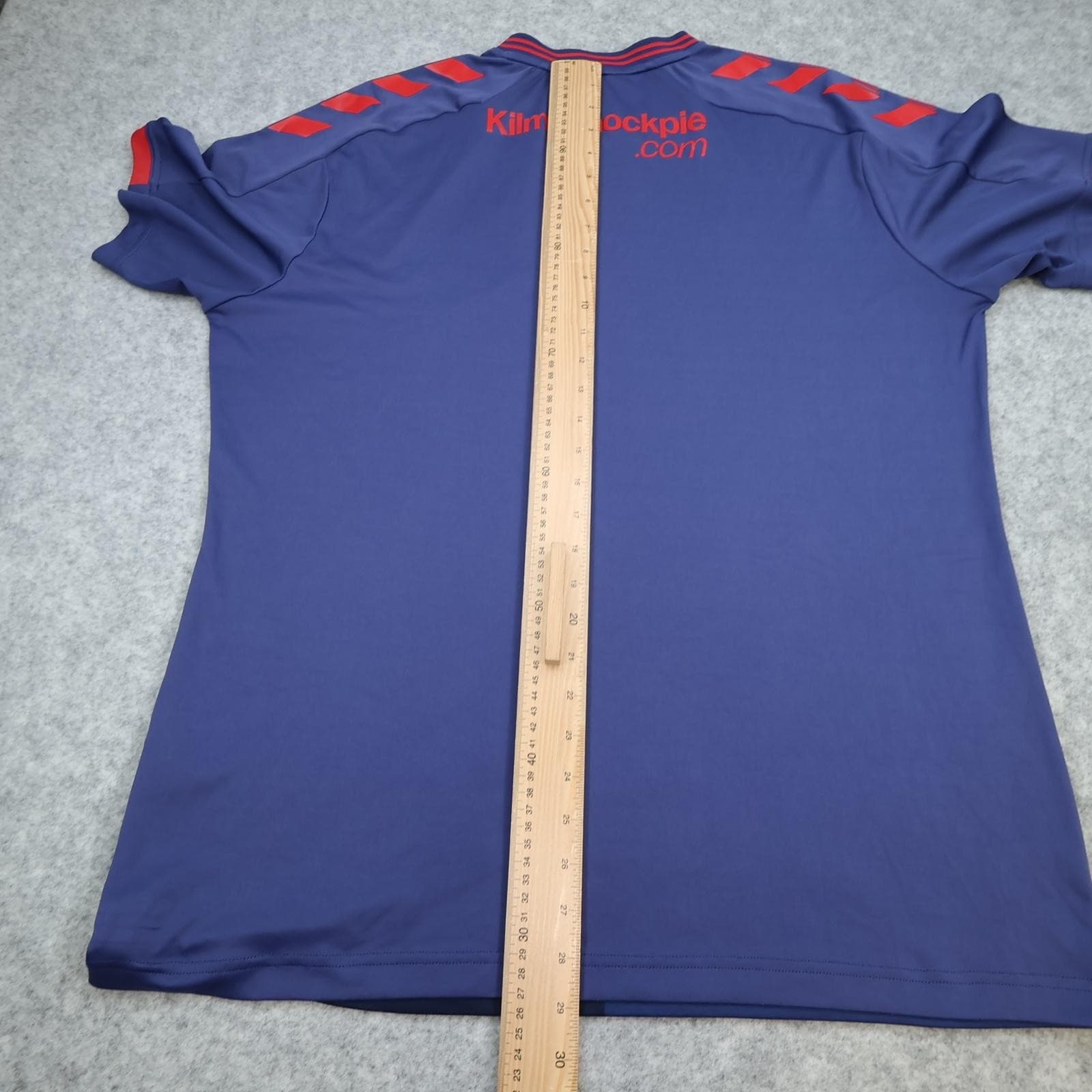 Kilmarnock Shirt Mens XL Away Kit Navy Blue 2021 2022 Hummel Soccer Jersey photo 13
