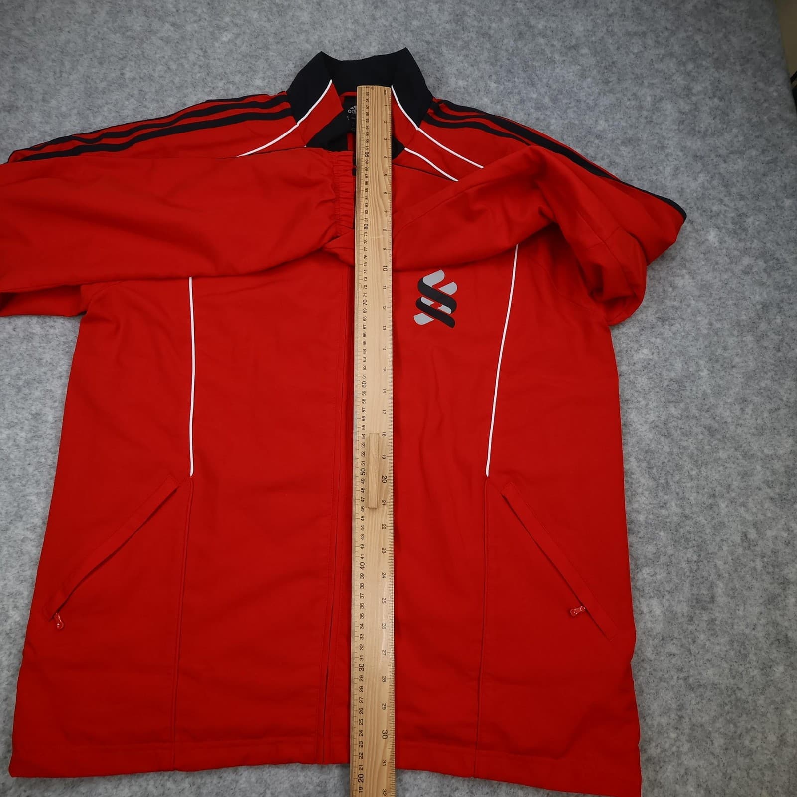 Liverpool Jacket Mens Extra Large Red 2010 2011 EPL Football Adidas Training photo 12