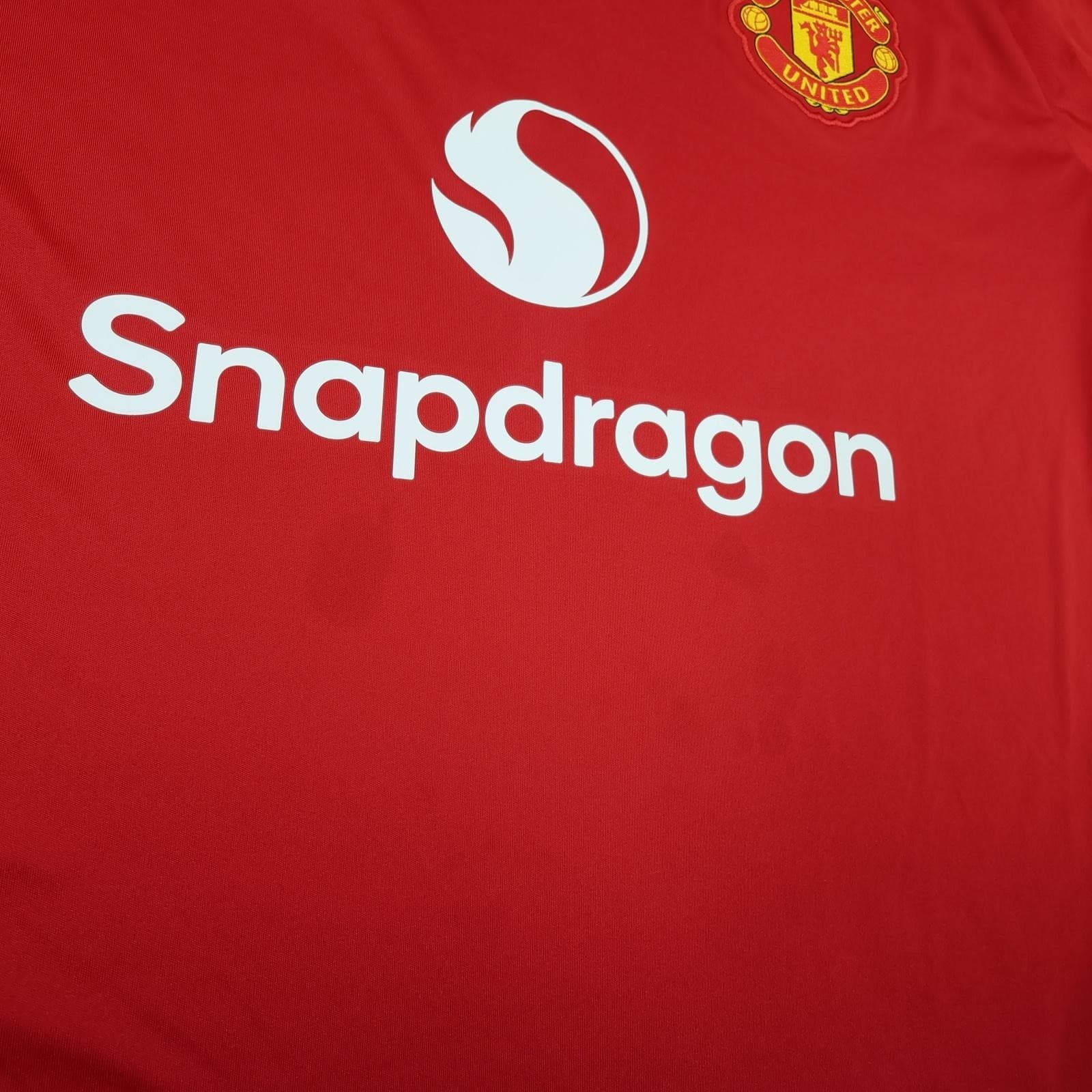 Manchester United Shirt Mens 2XL Red Home 2024 2025 Football Adidas Snapdragon photo 8