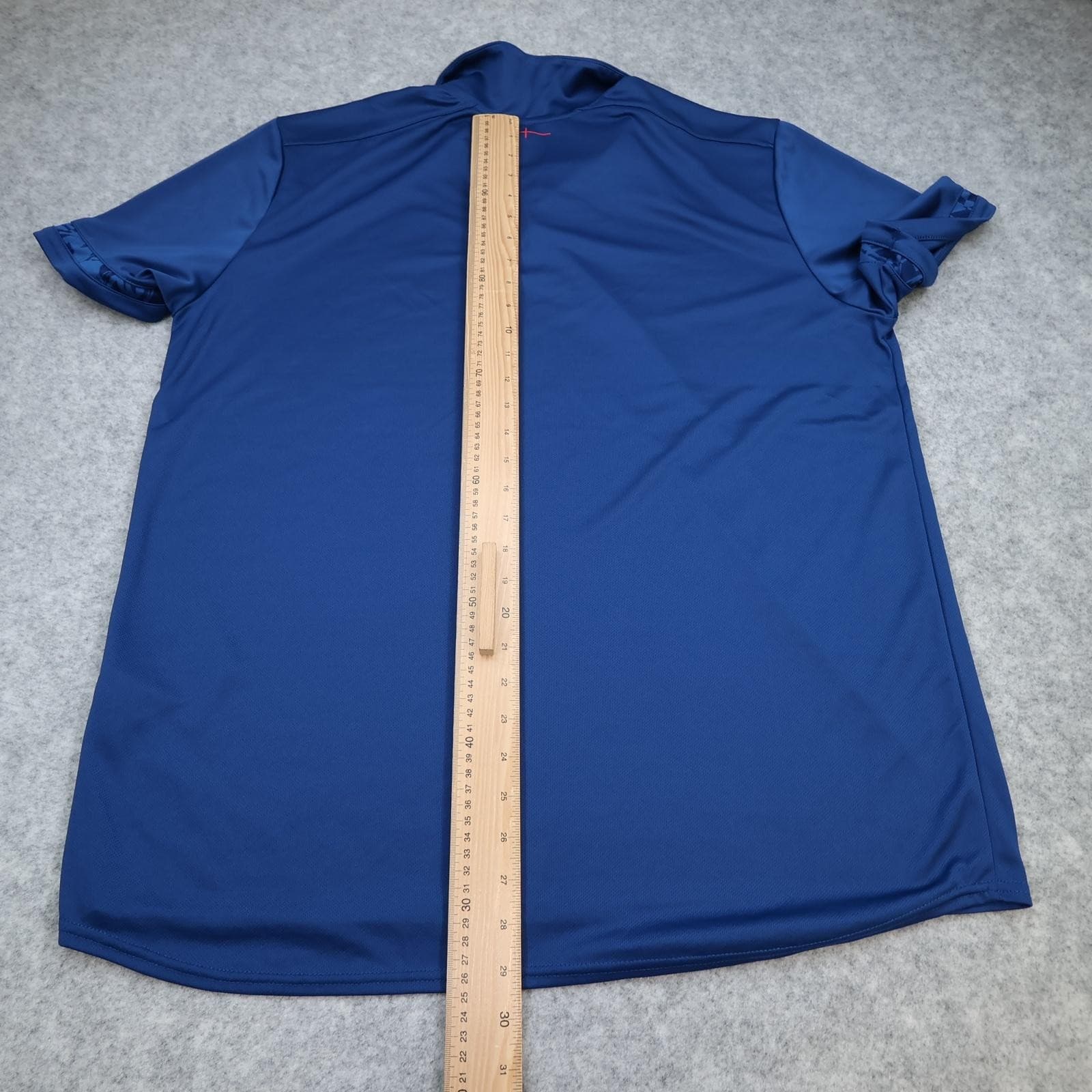 England Rugby Training Shirt Mens 2XL Blue Rugby Union Umbro O2 Polo Jersey photo 8