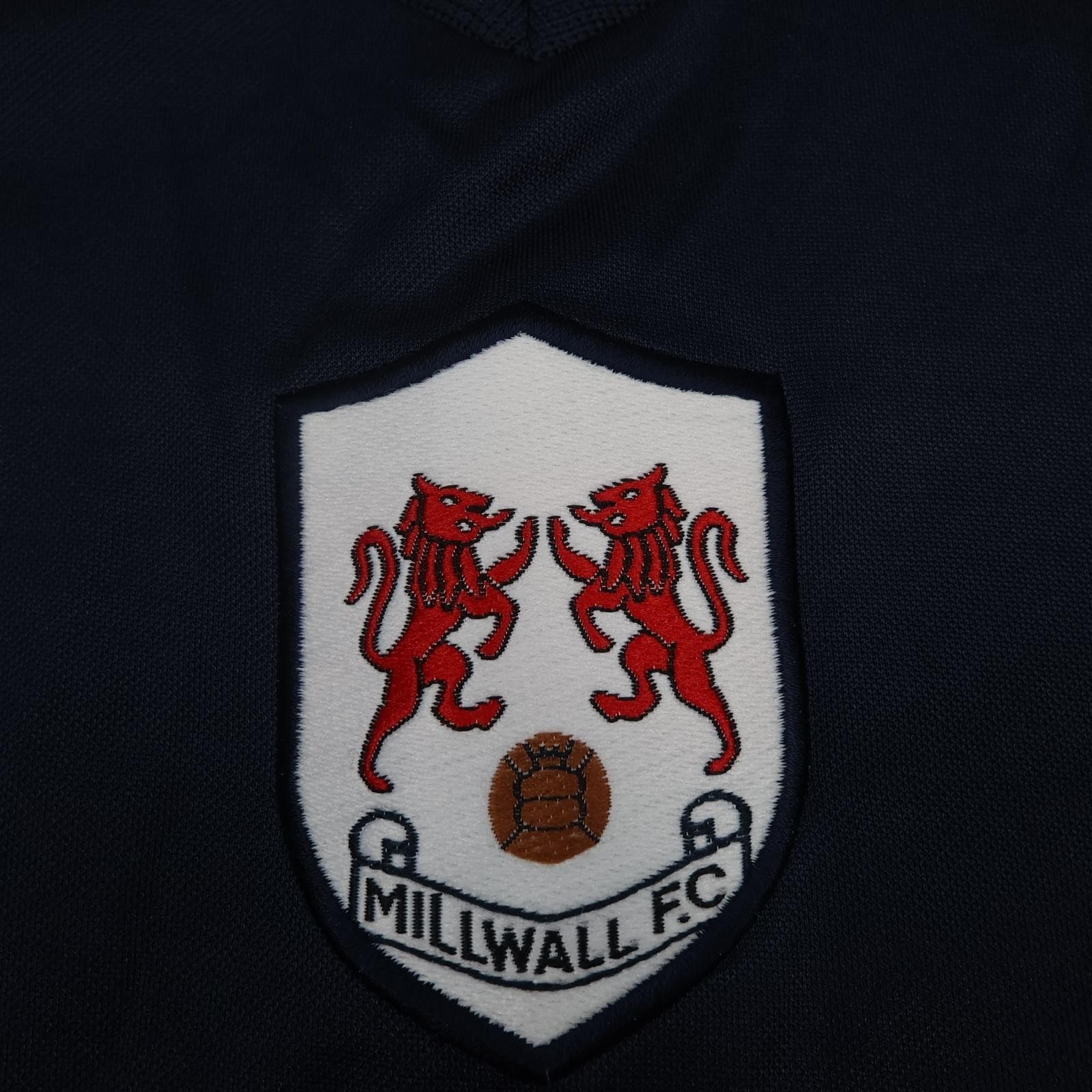 Millwall Shirt Mens 3XL Navy Blue Training Football Strikeforce Soccer Jersey photo 4