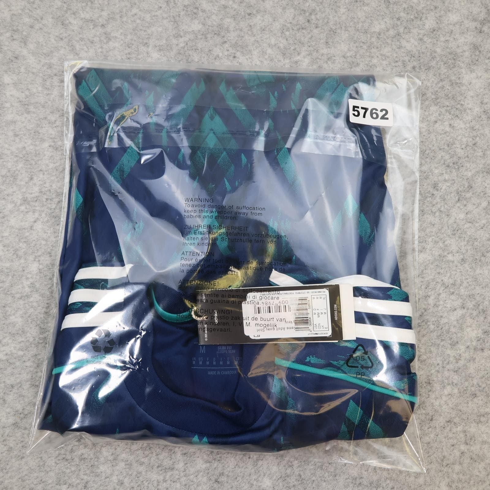 Leicester City Shirt Mens Medium Blue Away 2025 Adidas Winks 8 EFL Soccer Jersey photo 17