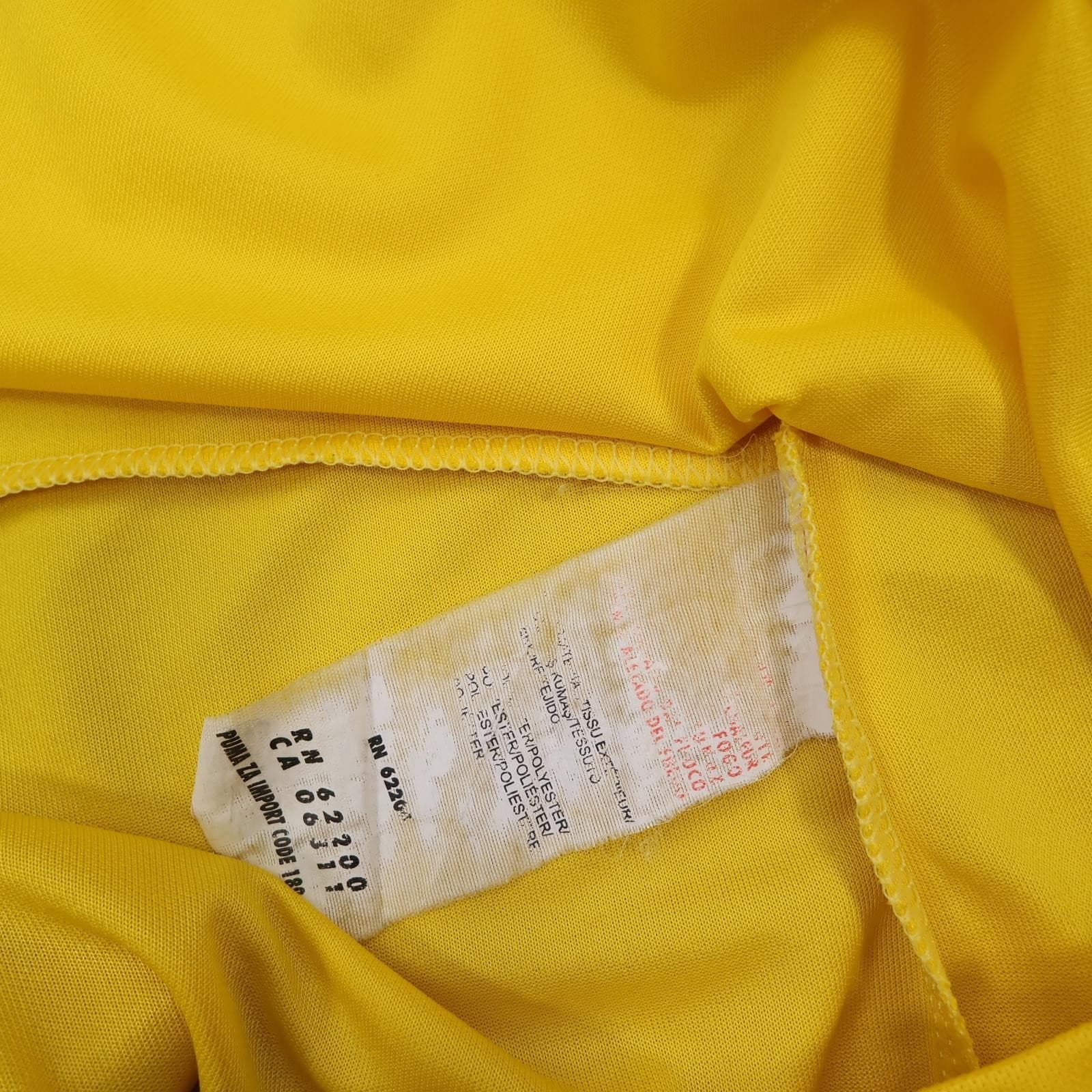 Borussia Dortmund Shirt Mens Large Yellow Black 2014 2015 Puma Evonik Jersey photo 11