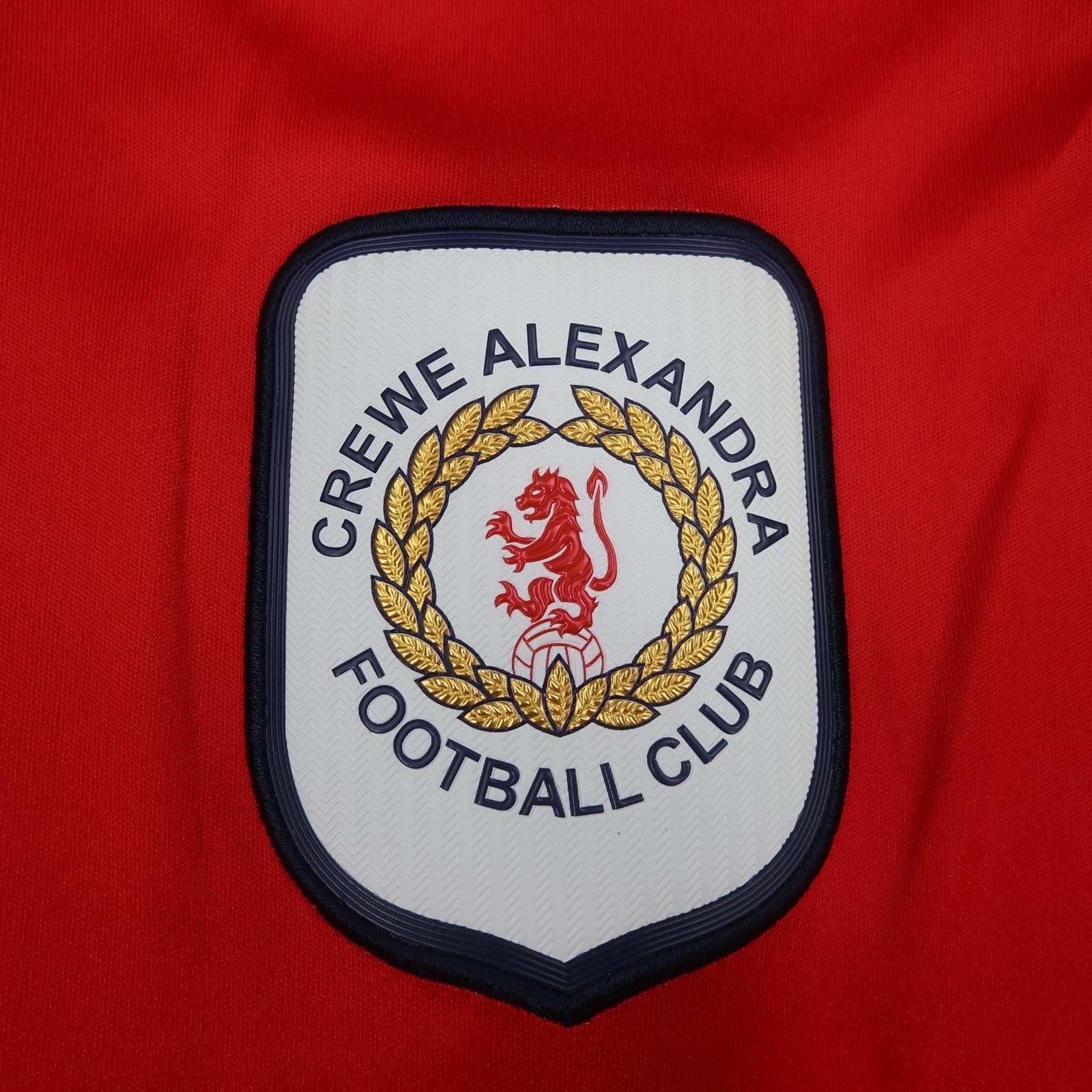 Crewe Alexandra Shirt Mens Large Red Home EFL 2018 2019 FBT Mornflake Jersey photo 3