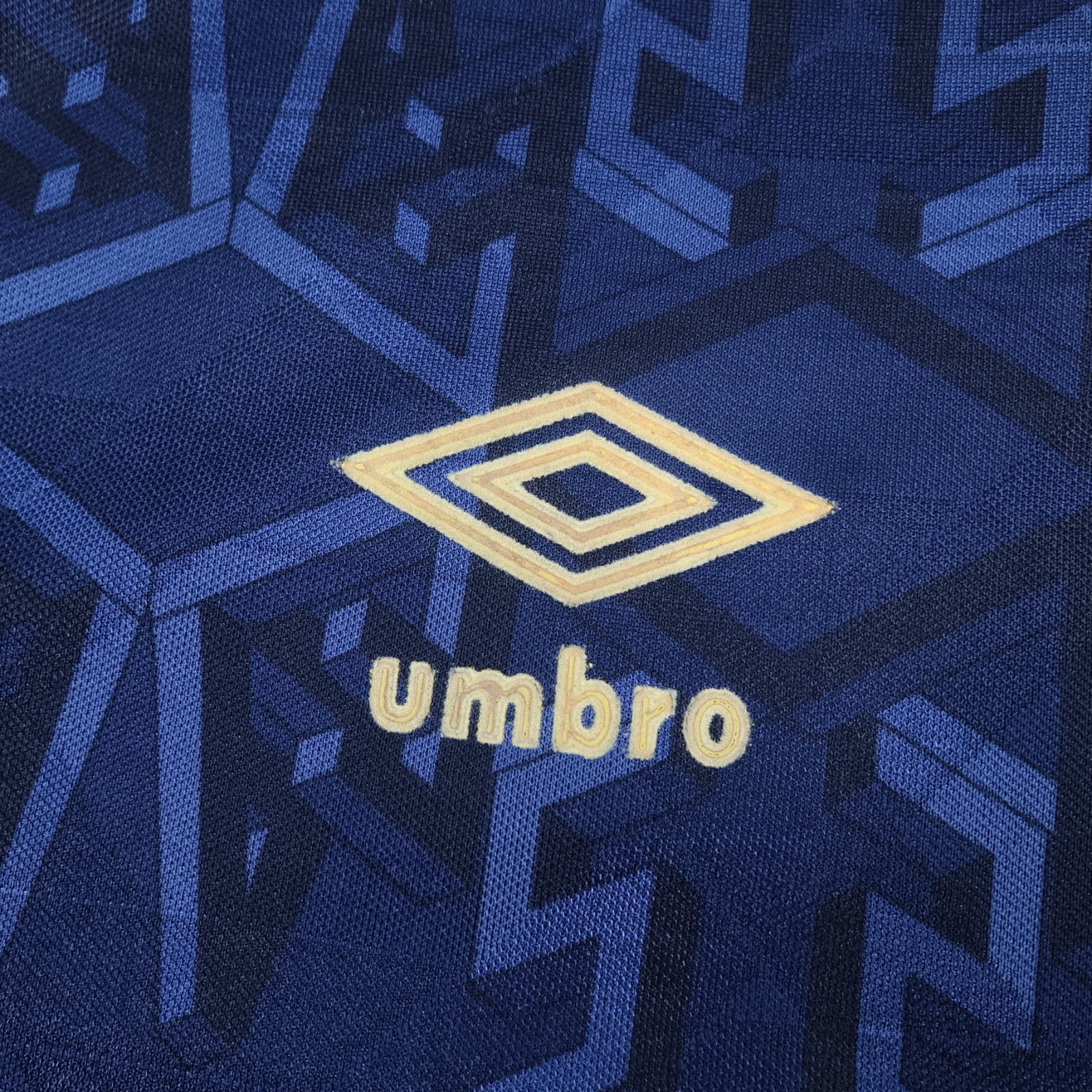 Vintage Scotland Football Shirt Large Blue Home Umbro 1991 1994 Soccer Jersey photo 5