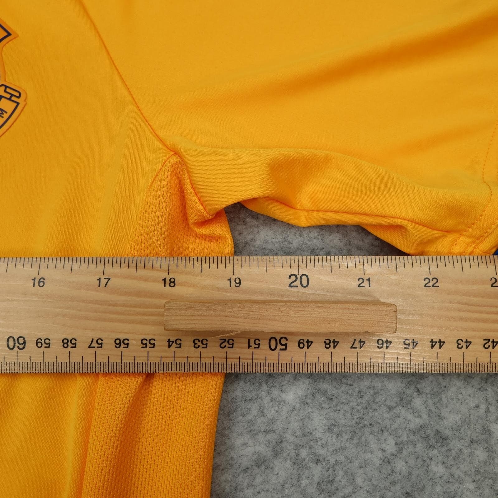Everton Shirt Mens Medium Yellow Away 2020 2021 Football Hummel Cazoo Jersey photo 12