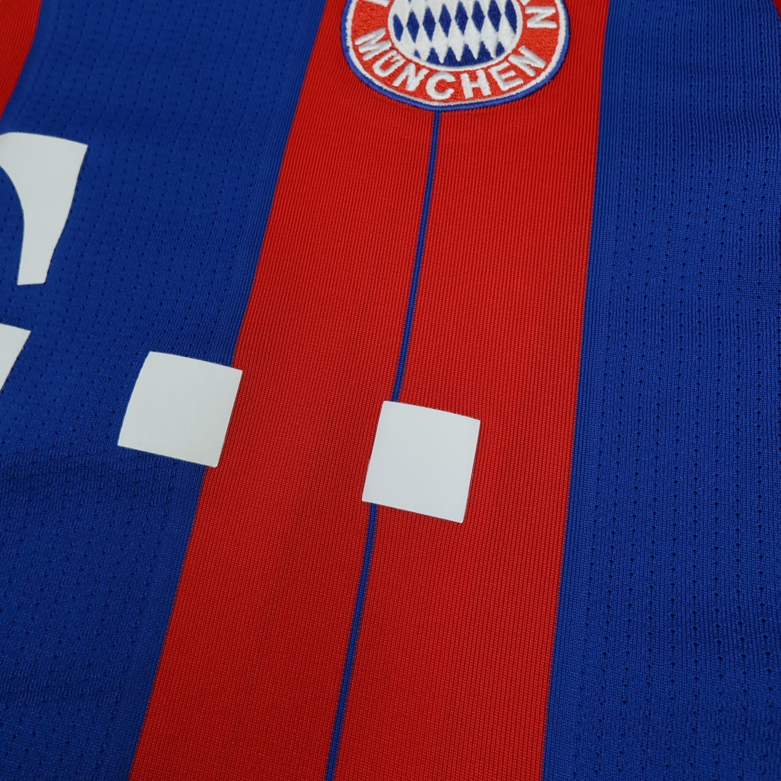 Bayern Munich Shirt Kids 13-14 Years Red Home Kit 2014 2015 Adidas Soccer Jersey photo 5