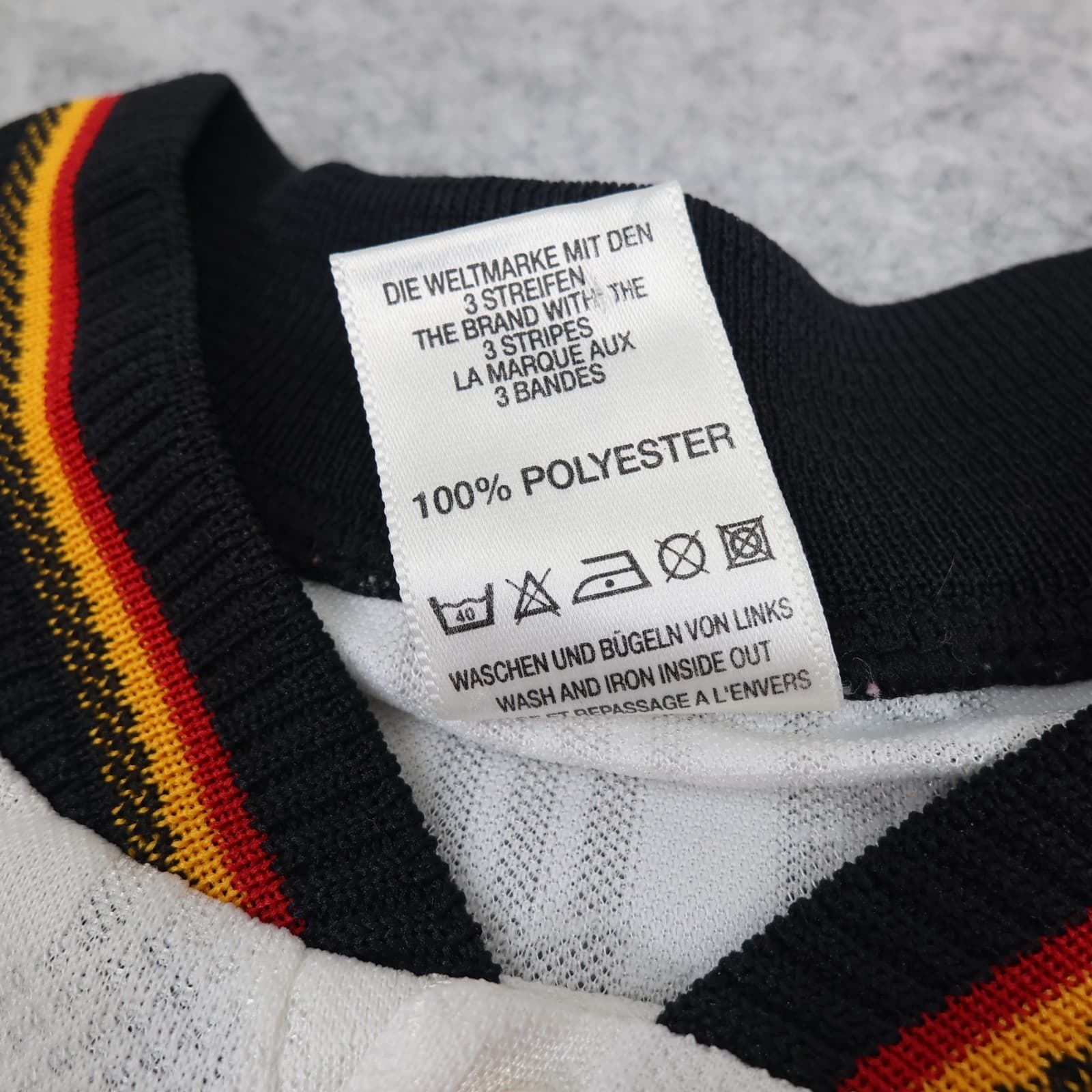 Vintage Germany Football Shirt Extra Large Home Kit 1996 1998 Jersey Deutschland photo 7