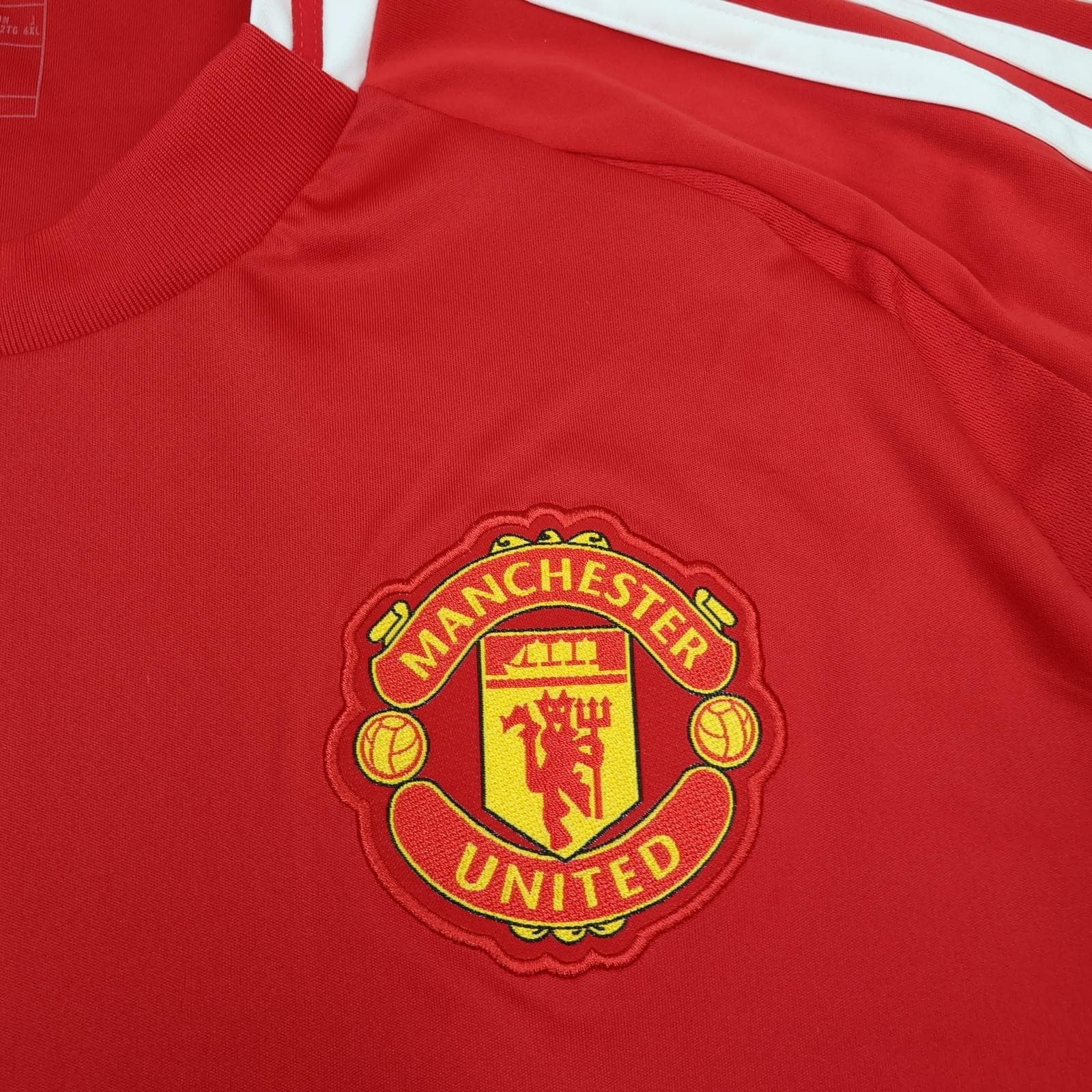 Manchester United Shirt Mens 2XL Red Home 2024 2025 Football Adidas Snapdragon photo 4