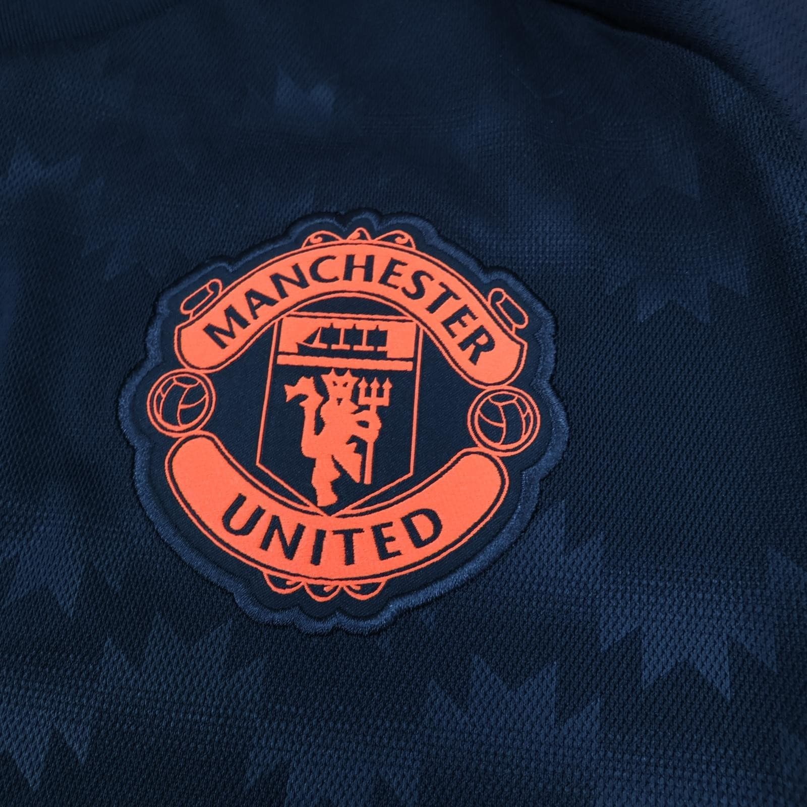 Manchester United Shirt Mens Large Black 3rd Kit 2015 2016 Adidas Rooney 10 photo 6