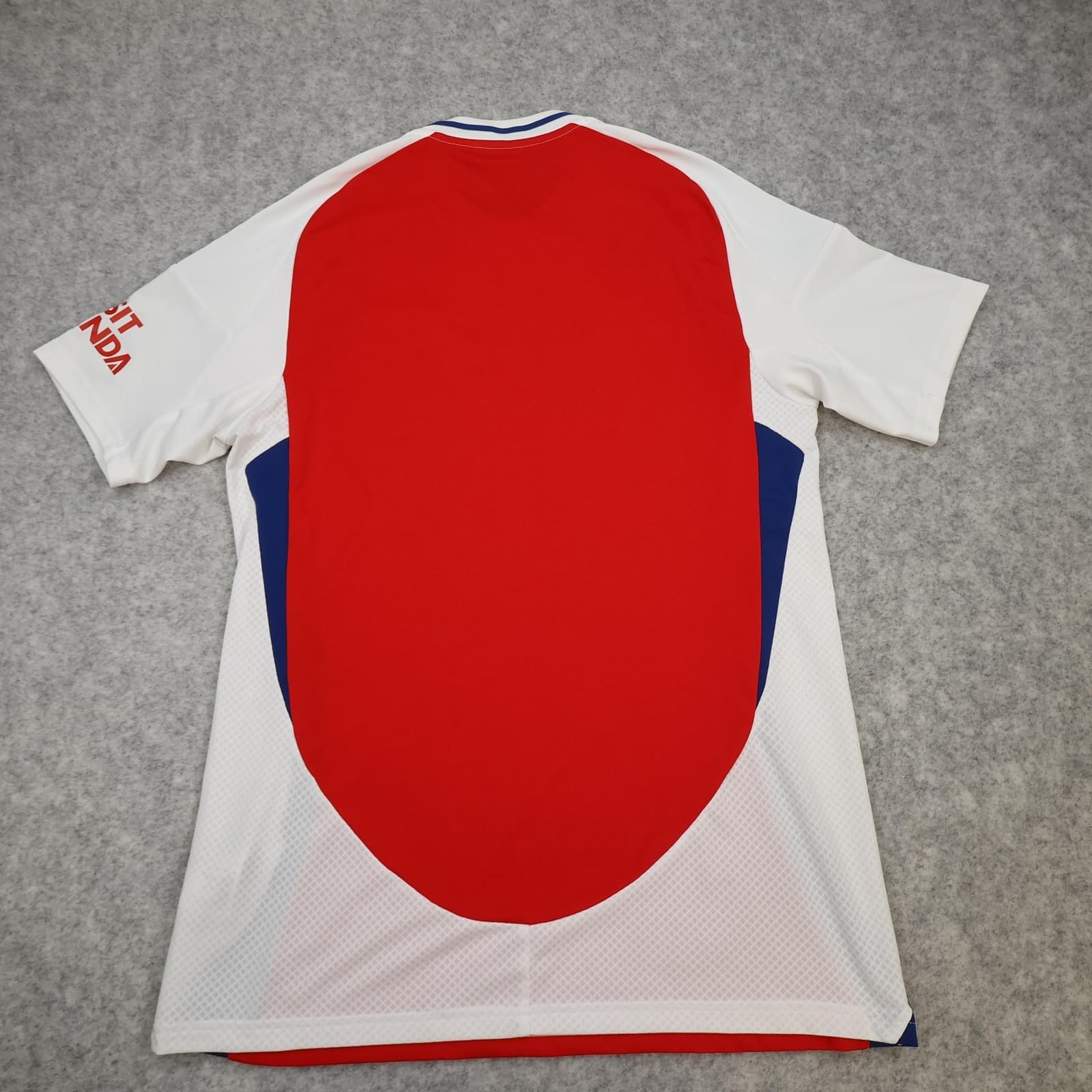 Arsenal Shirt Mens Medium Red Home 2024 2025 Adidas Emirates Soccer Jersey photo 2