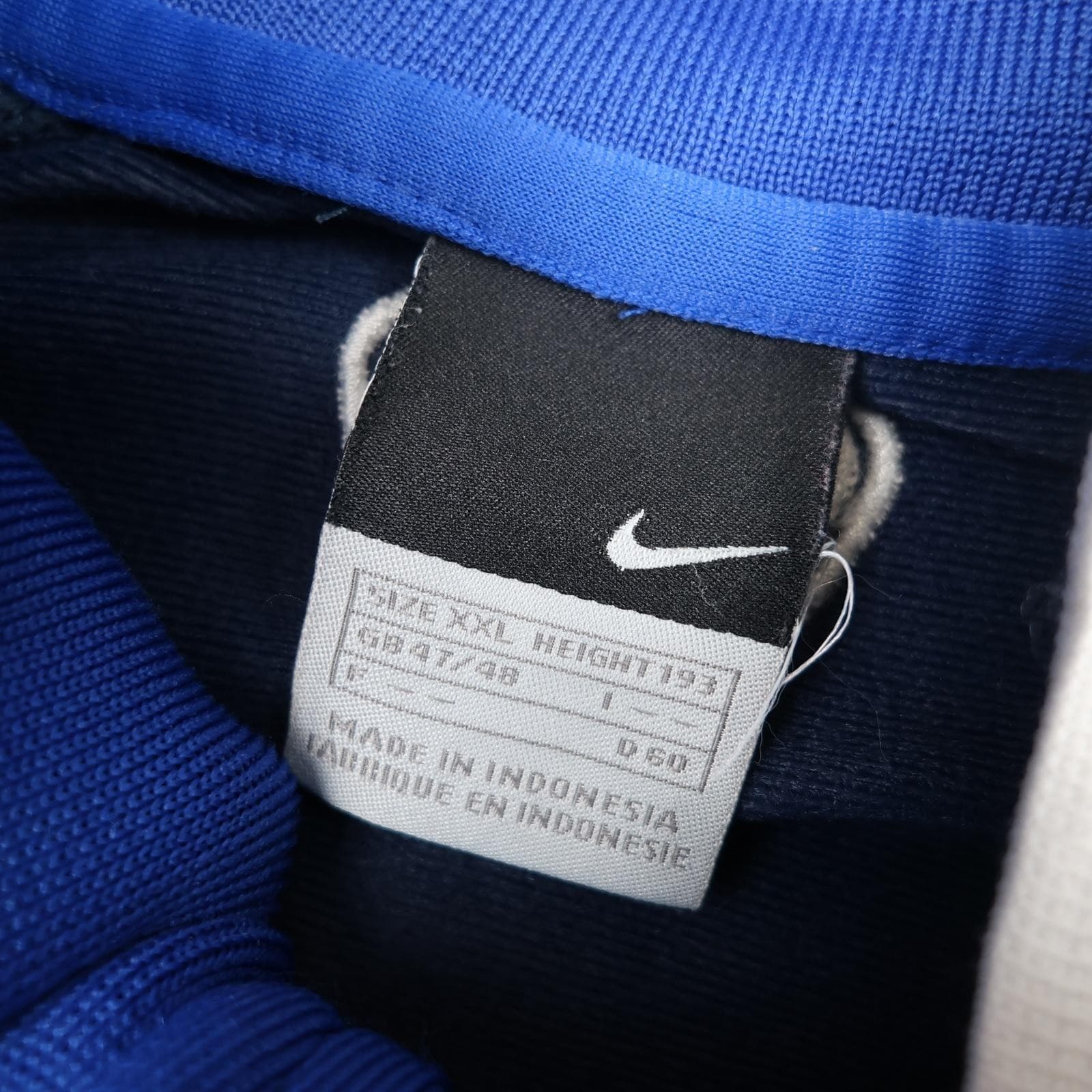 Manchester United Jacket Mens 2XL Navy Blue 2006 2007 Nike Track Top Training photo 5