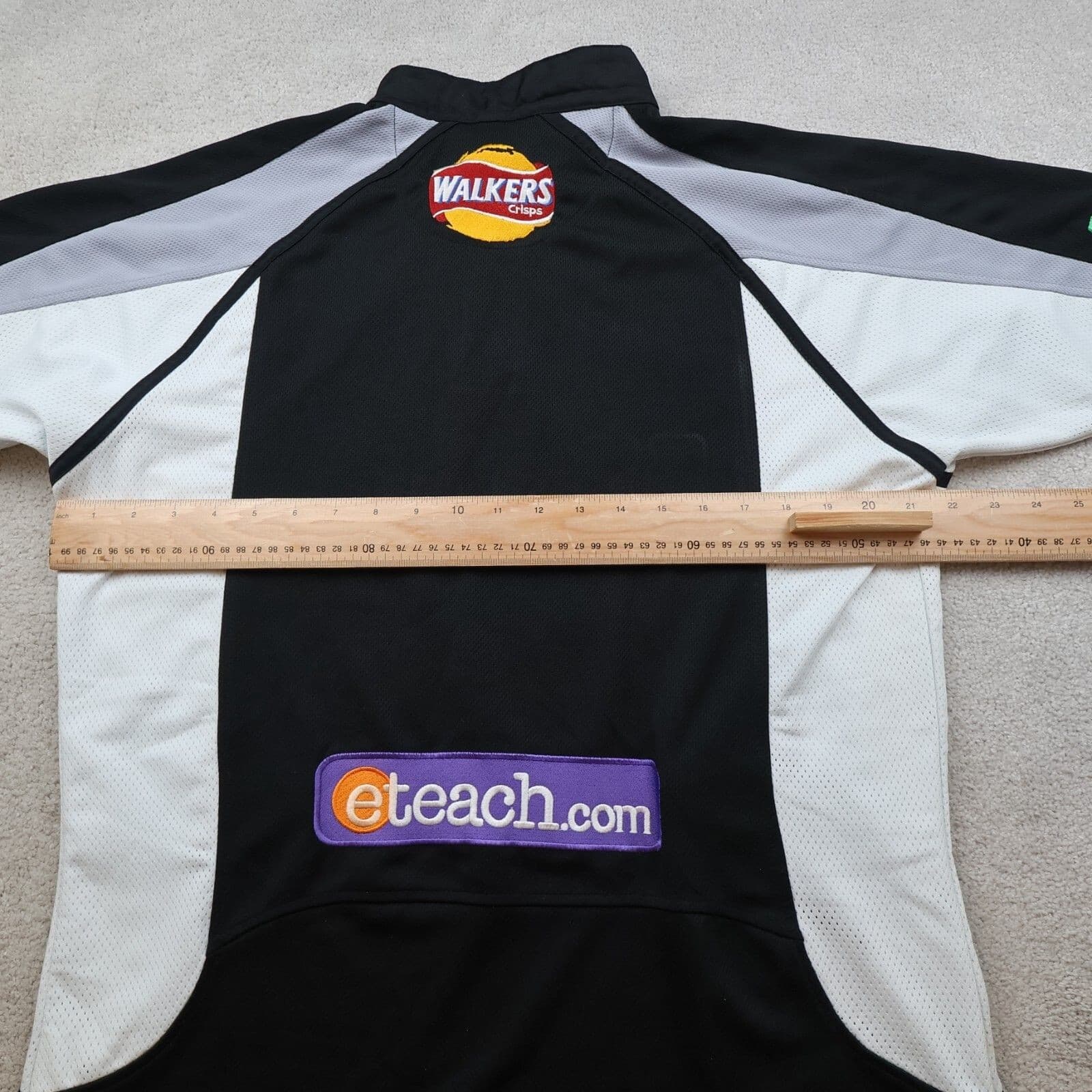 Ospreys Rugby Shirt Medium Black Away Jersey 2006 2007 Kooga Jersey 42" photo 6