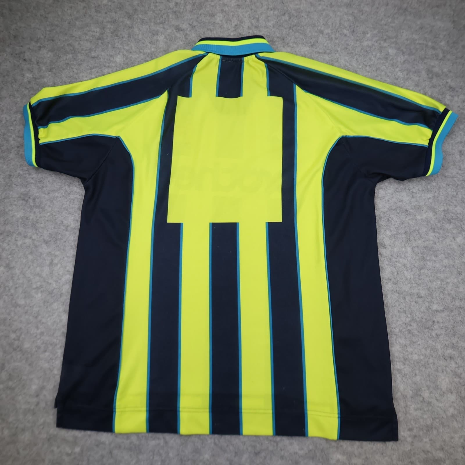 Vintage Manchester City Shirt Extra Large Away Kit 1998 1999 Soccer Jersey Kappa photo 2