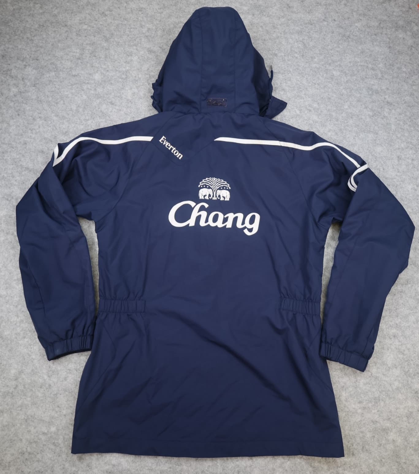 Everton Football Jacket Small Navy Training Rain Jacket Umbro Mens Soccer photo 2