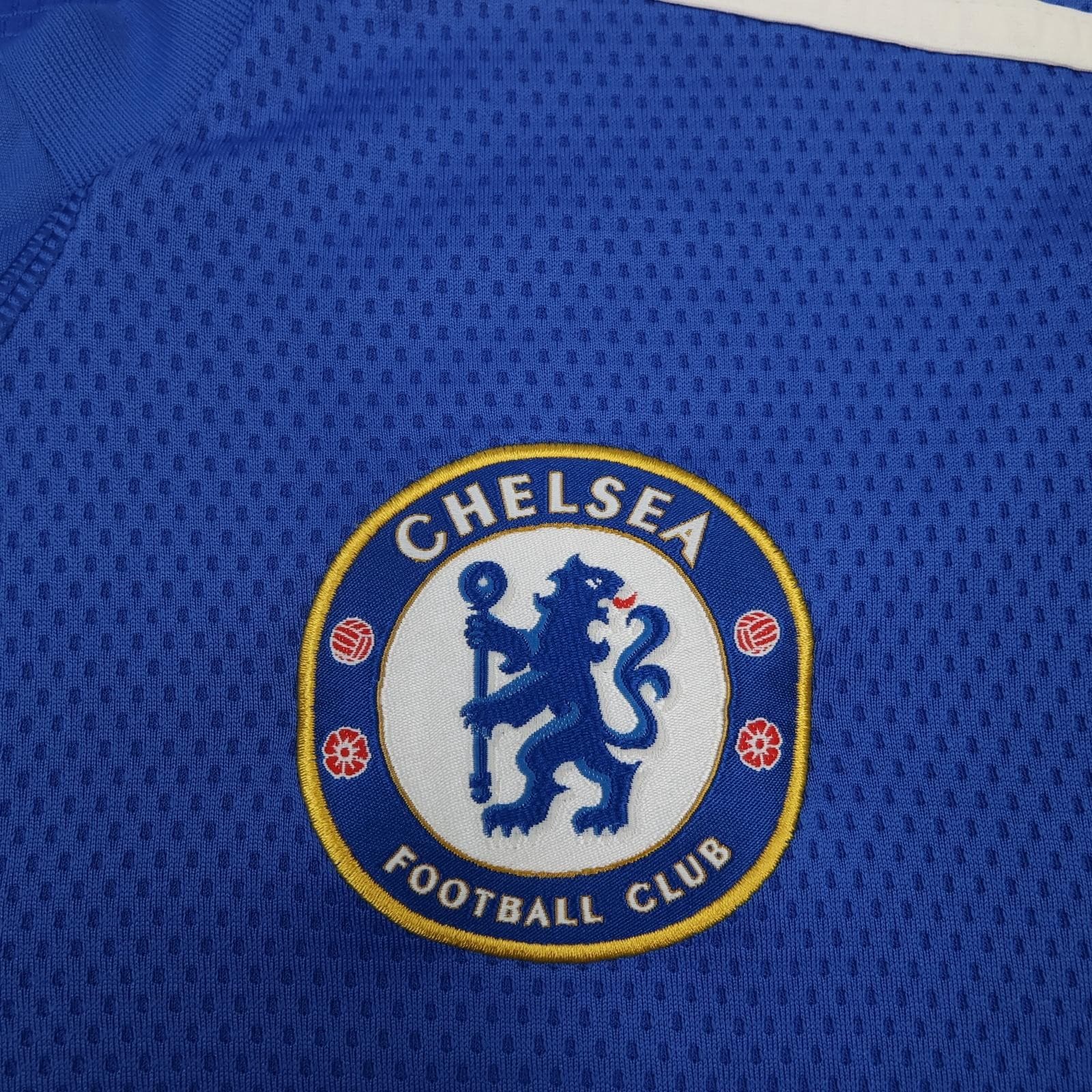 Chelsea Shirt Mens Large Blue Home 2009 2010 Adidas Samsung Drogba 11 photo 5