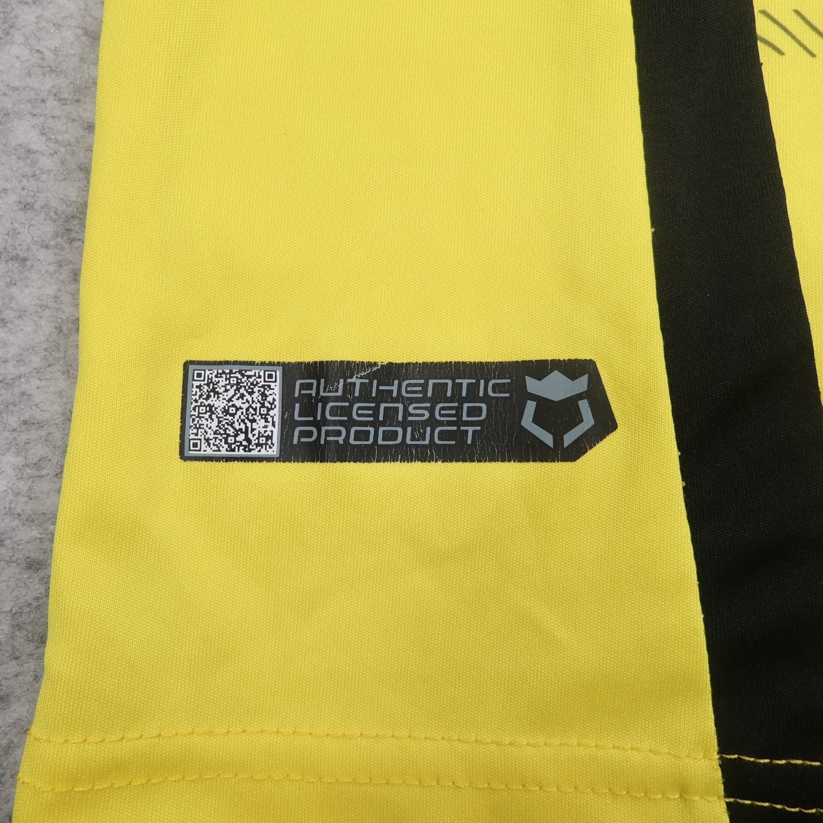Borussia Dortmund Shirt Mens Large Yellow Home Bundesliga 2013 2014 Puma Evonik photo 3