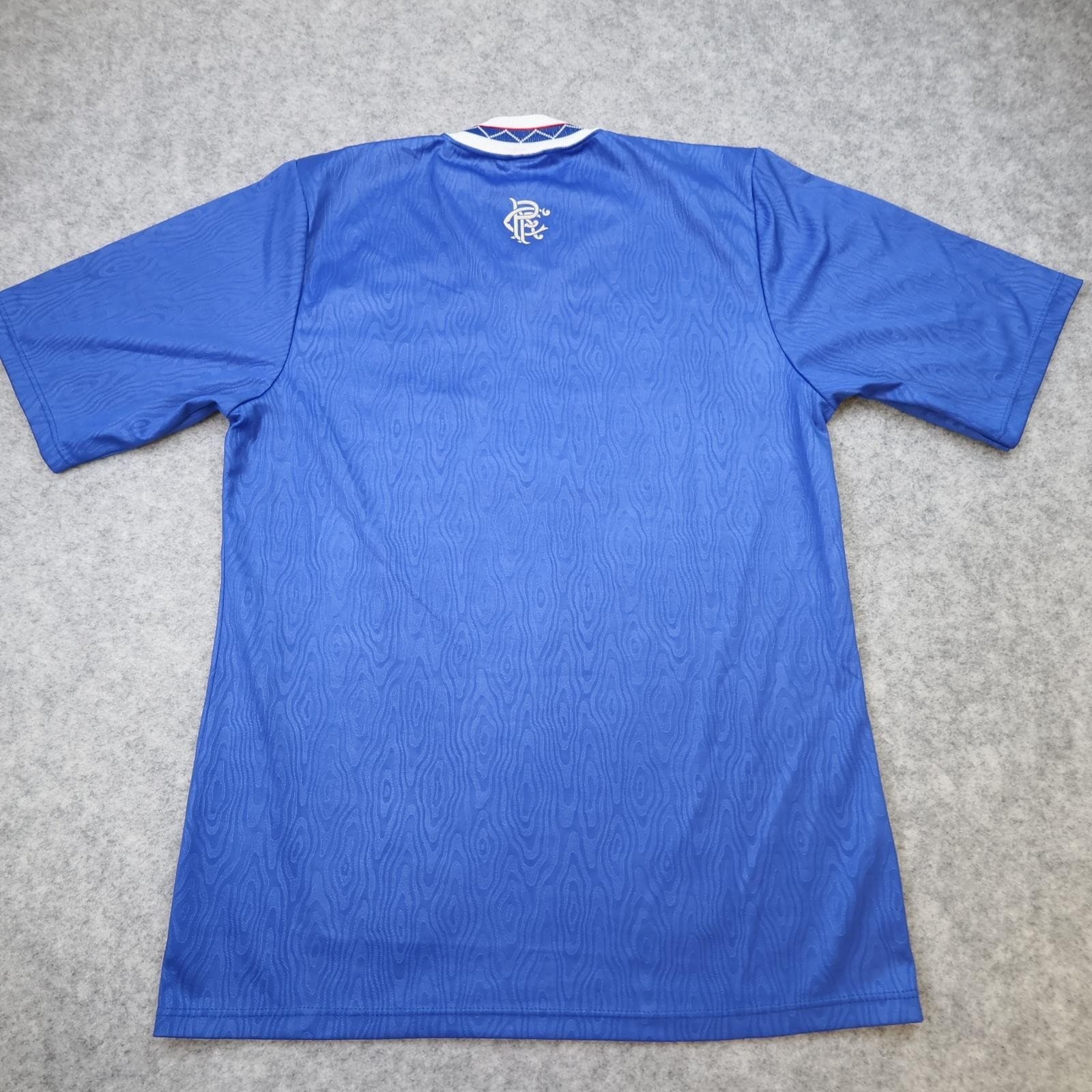 Vintage Rangers Shirt Mens Medium Blue Home 1990 1992 Admiral McEwan's Lager photo 2