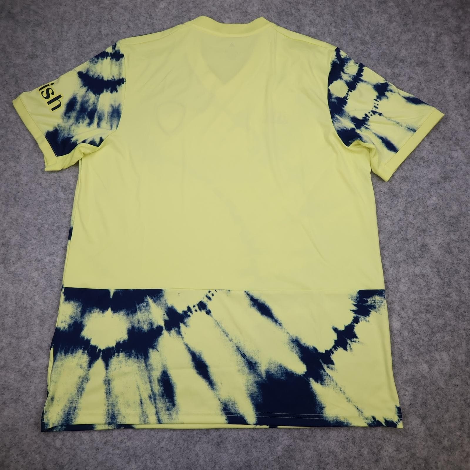 Leeds United Away Shirt Mens XL Yellow 2021 2022 EPL Football Adidas SBOTOP photo 12