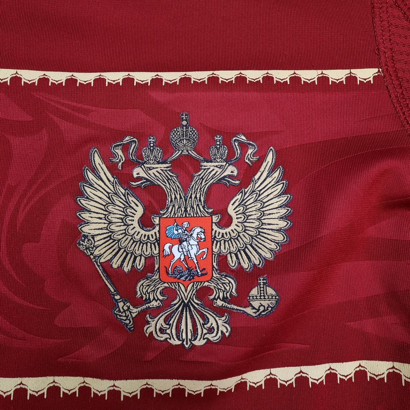 Russia Home Shirt Mens Small Red 2010 2011 Soccer Adidas Climacool Jersey photo 4