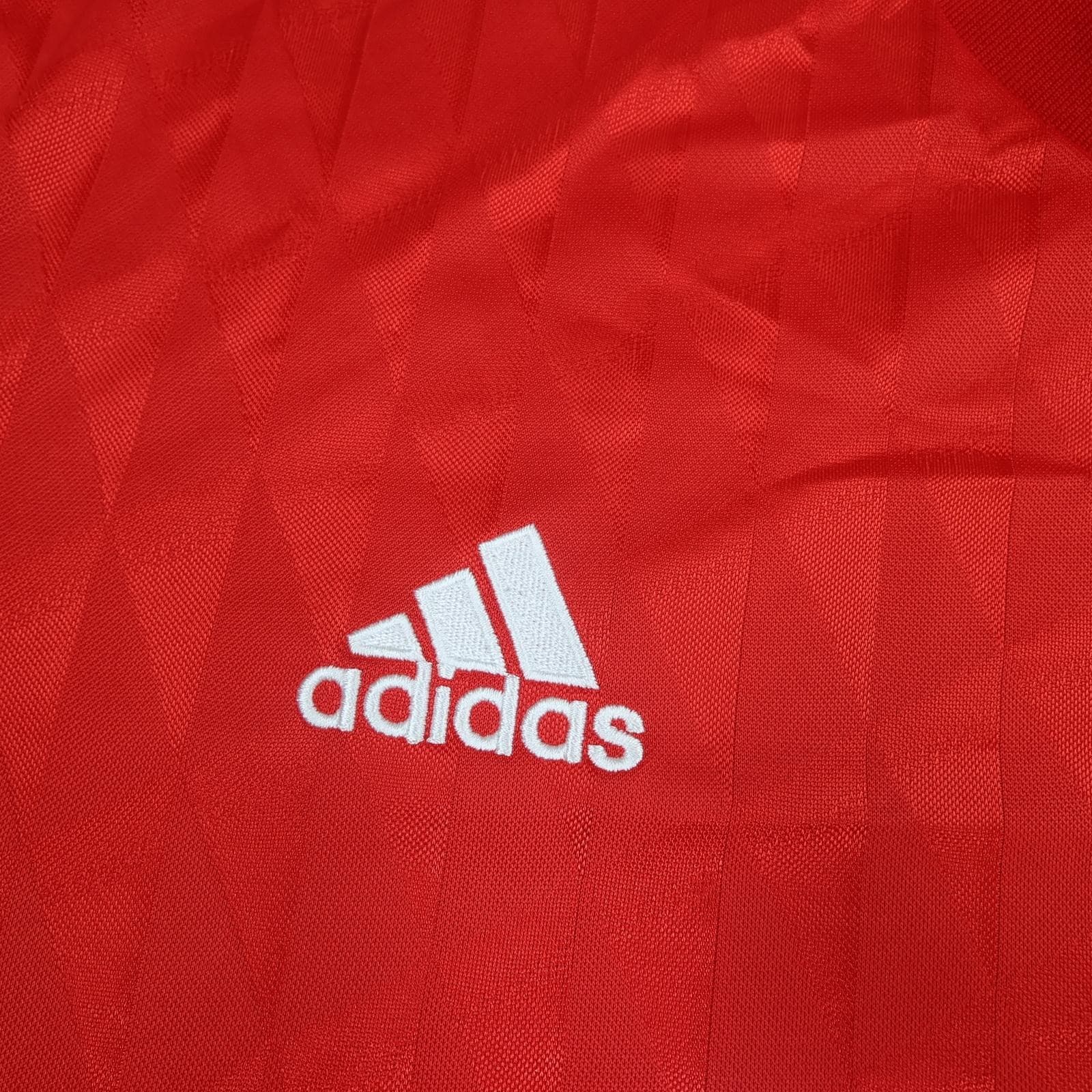 Liverpool Shirt Mens 2XL Red Home 2010 2012 Football Adidas Standard Chartered photo 5