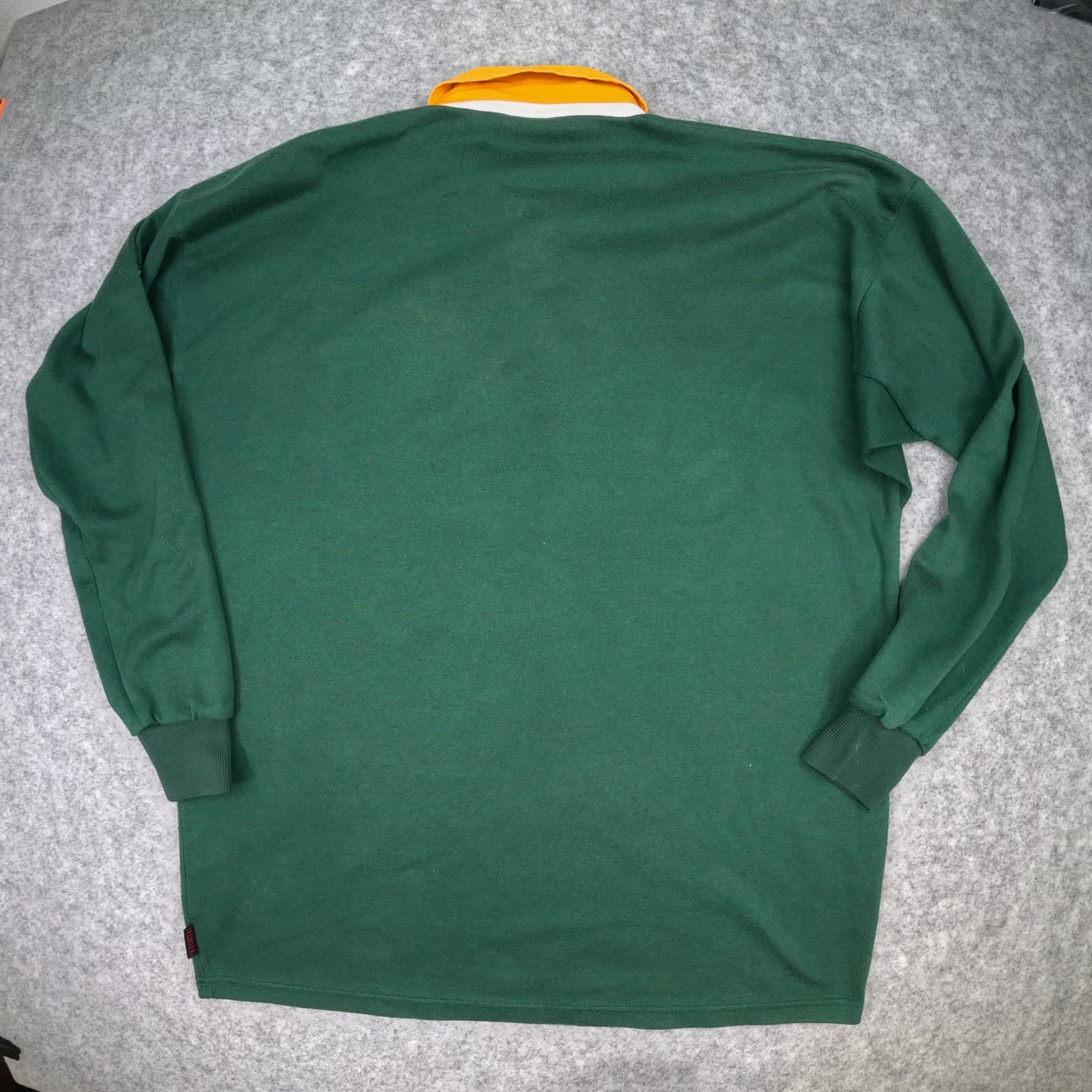 South Africa Rugby Shirt Large Green 2005 2006 Canterbury Long Sleeve Jersey photo 4