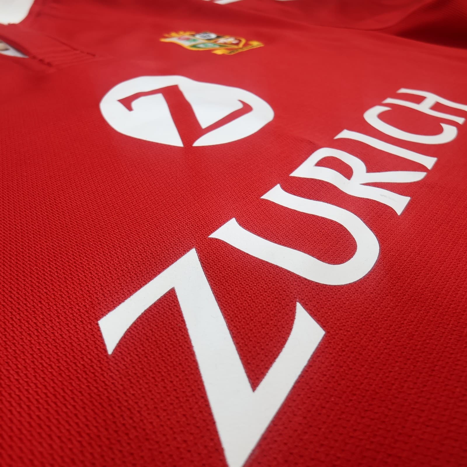 Vintage British & Irish Lions Rugby Shirt Extra Large Zurich Adidas Jersey 2005 photo 8
