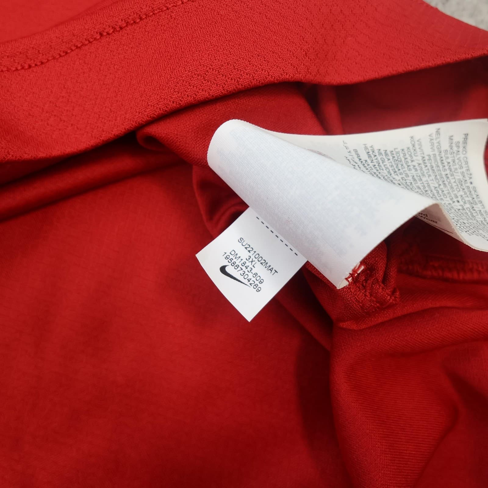 Liverpool Shirt Mens 3XL Red Home 2022 2023 Football Nike Dad 22 Soccer Jersey photo 14