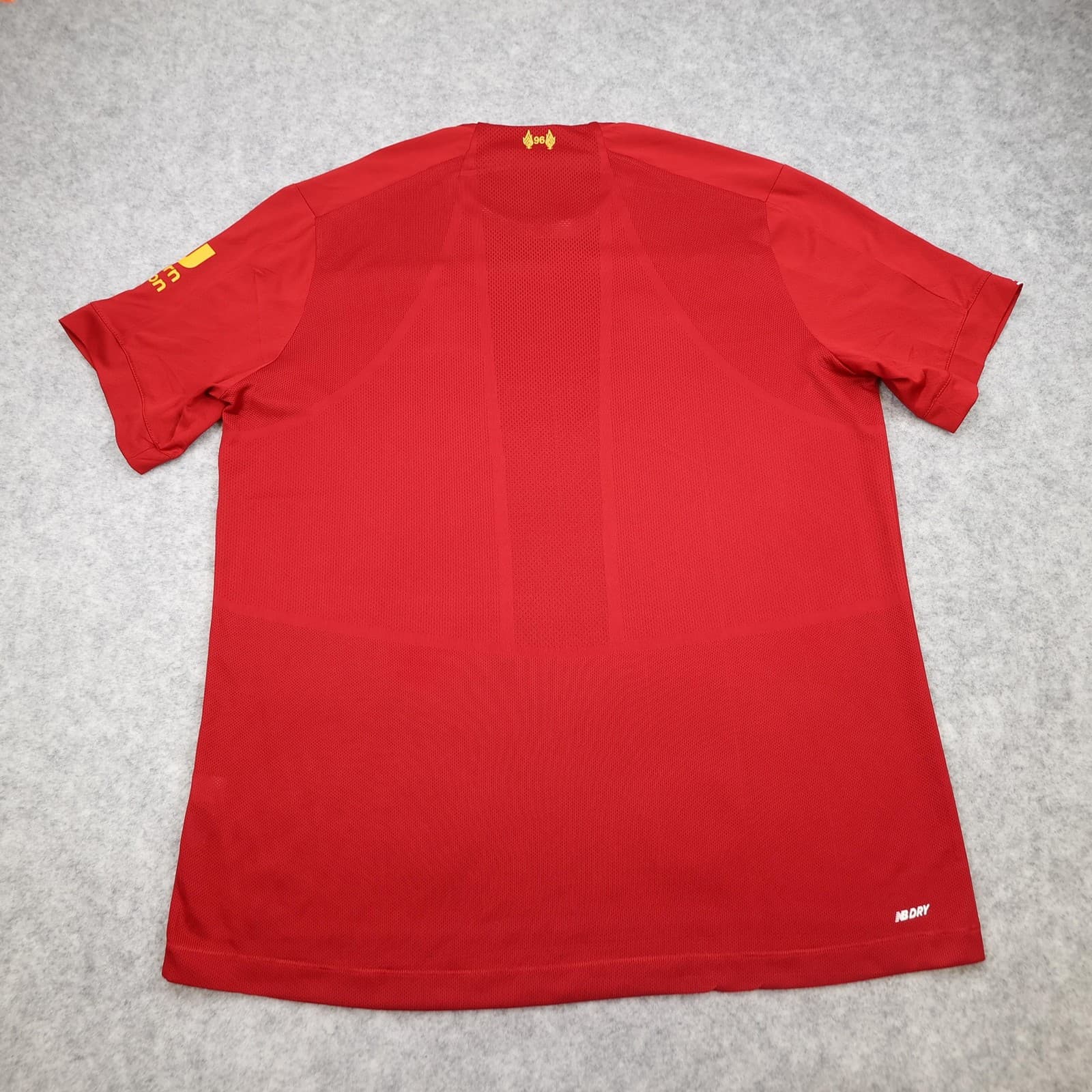Liverpool Shirt Mens XL Red Home 2019 2020 New Balance Soccer Jersey photo 2