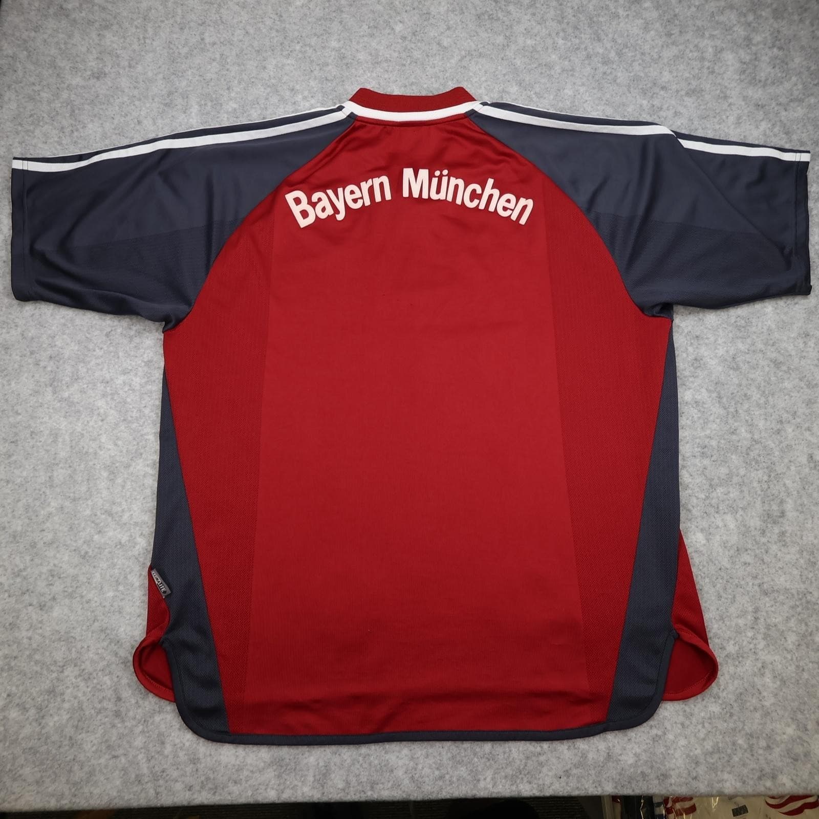 Vintage Bayern Munich Shirt Mens XL Red Home 2001 2002 Football Adidas Opel photo 2