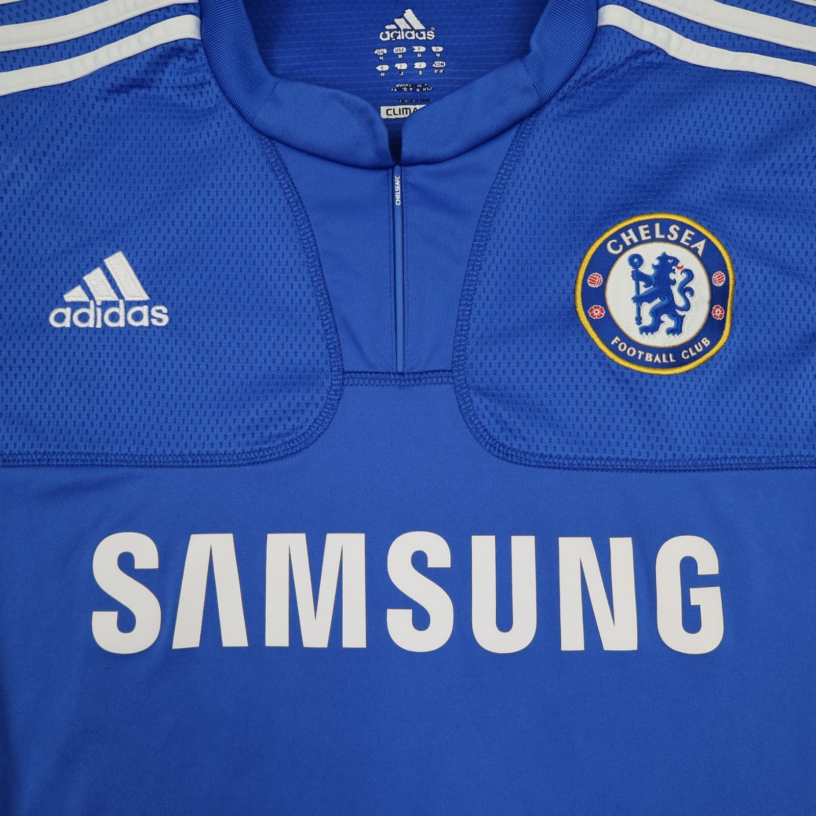 Chelsea Shirt Medium Blue Home Kit 2009 2010 Adidas Soccer Jersey John Terry 109 photo 9