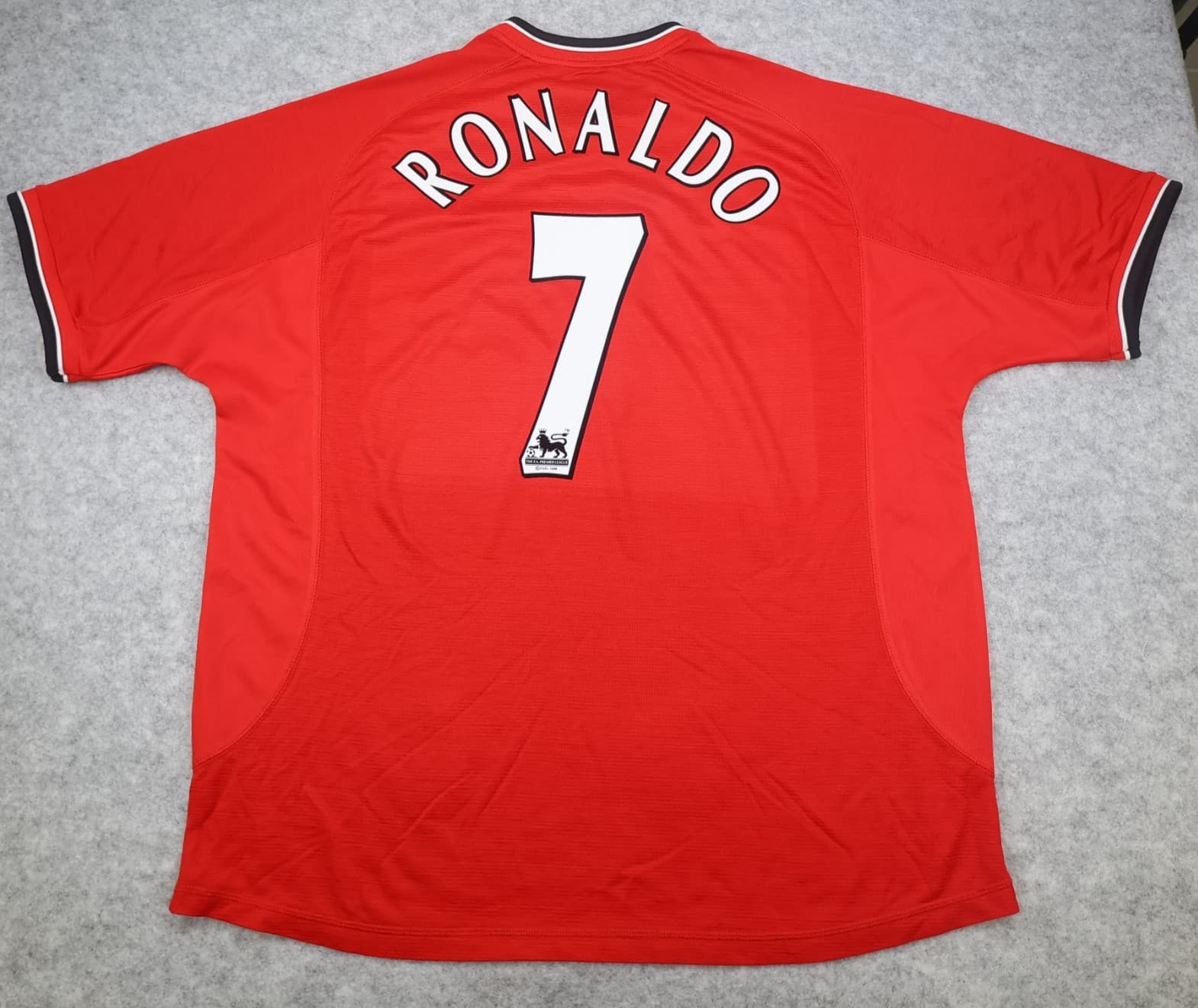 Manchester United Shirt 2XL Red Home 2000 2002 Umbro Jersey Ronaldo Soccer