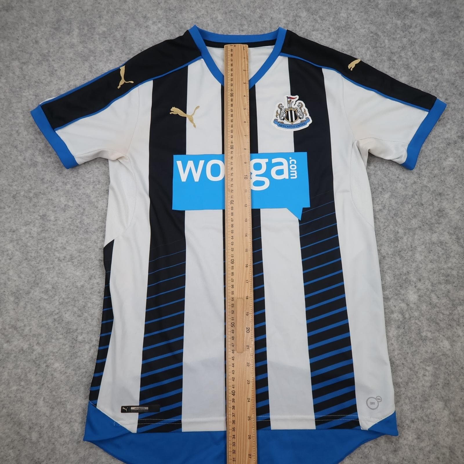 Newcastle United Shirt Mens Small Home 2015 2016 Football Jersey Puma Wonga photo 11