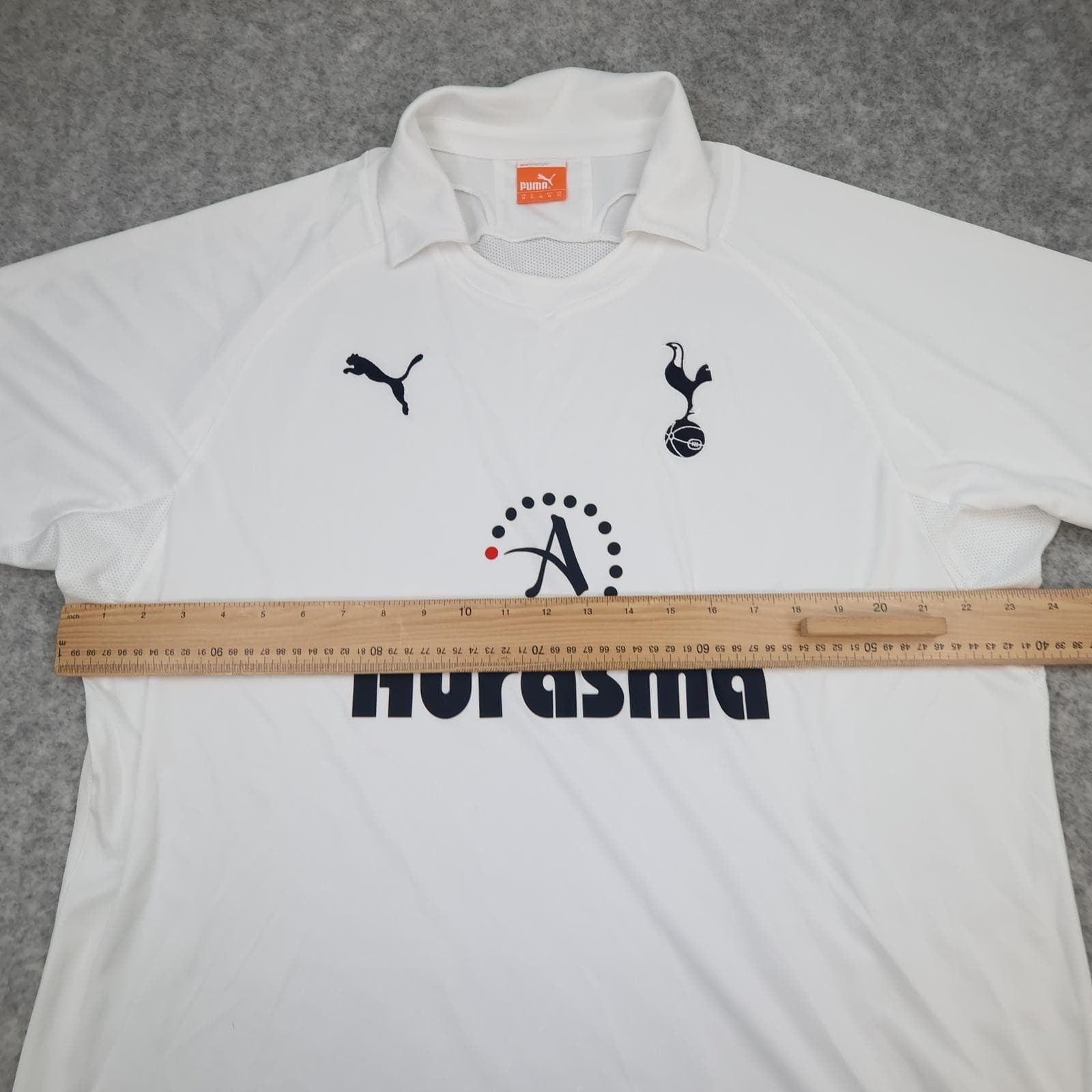 Tottenham Hotspur Shirt Mens Extra Large White Home 2011 2012 Puma Soccer Jersey photo 9