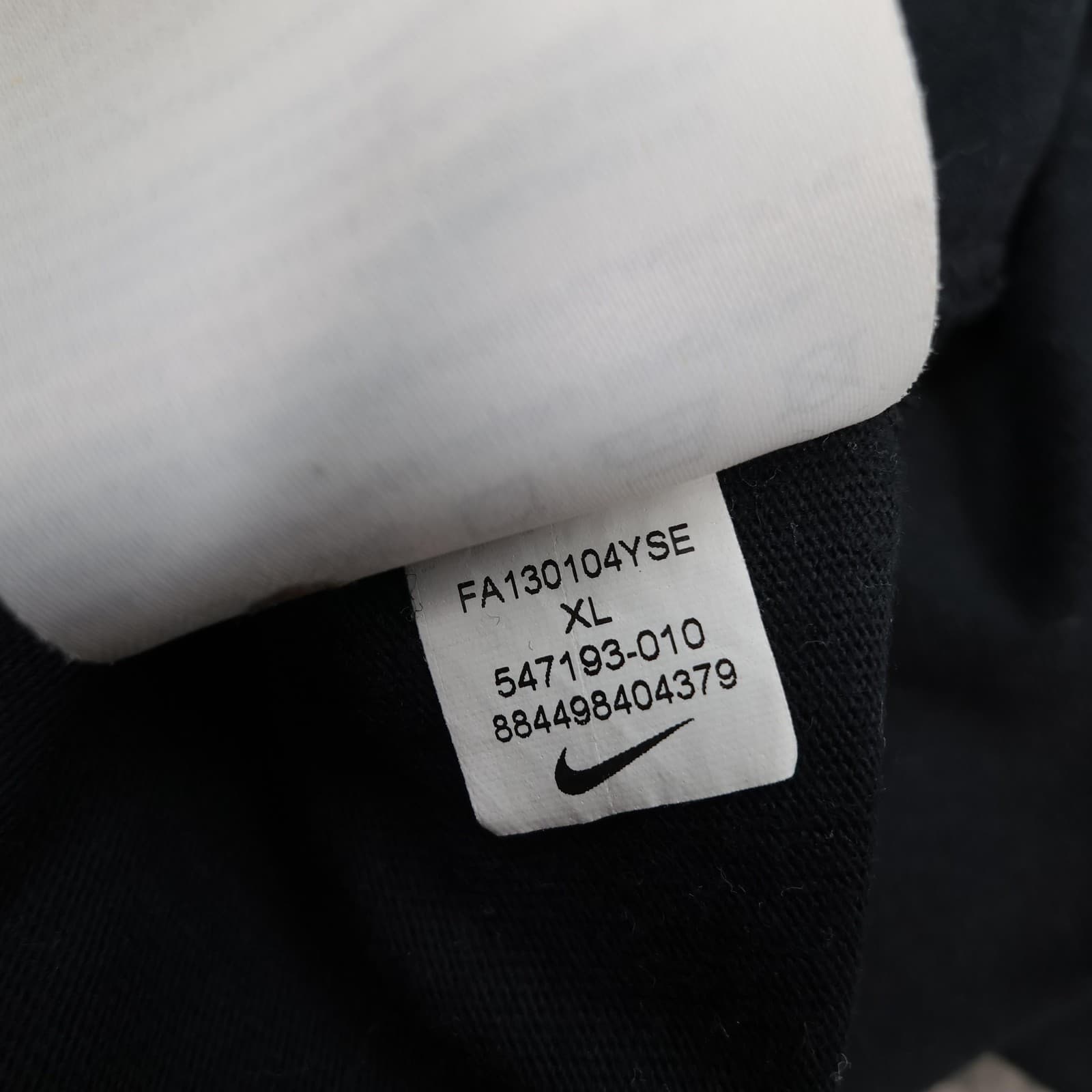 Arsenal Shirt Mens XL Black EPL Just Do It Football Nike Slim Fit Tee Shirt photo 11