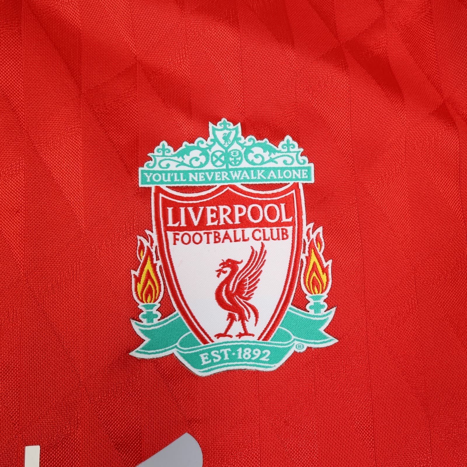 Vintage Liverpool Shirt Large Red Home Kit 2010 2011 Adidas Soccer Jersey photo 4