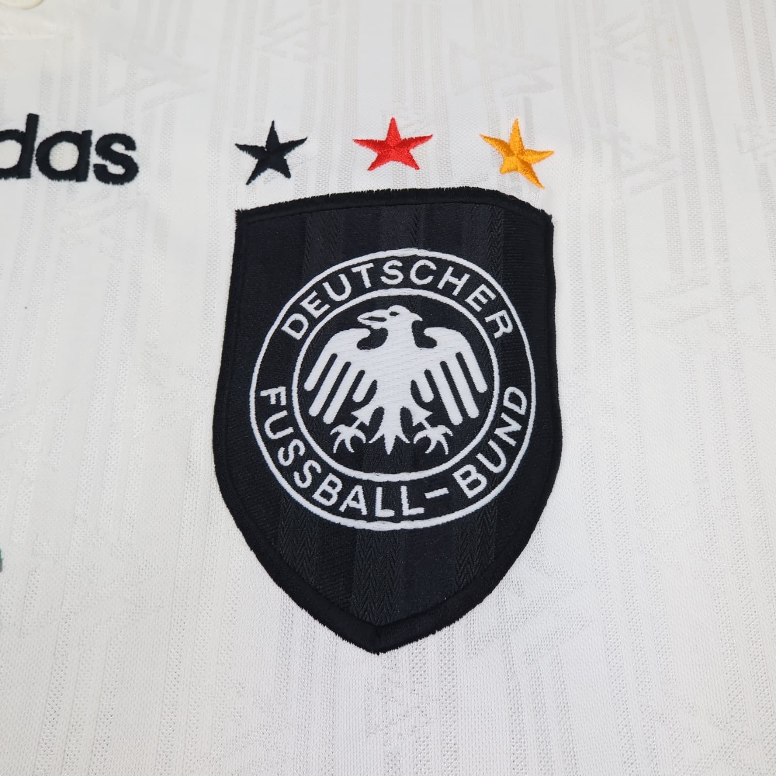 Vintage Germany Football Shirt Extra Large Home Kit 1996 1998 Jersey Deutschland photo 5
