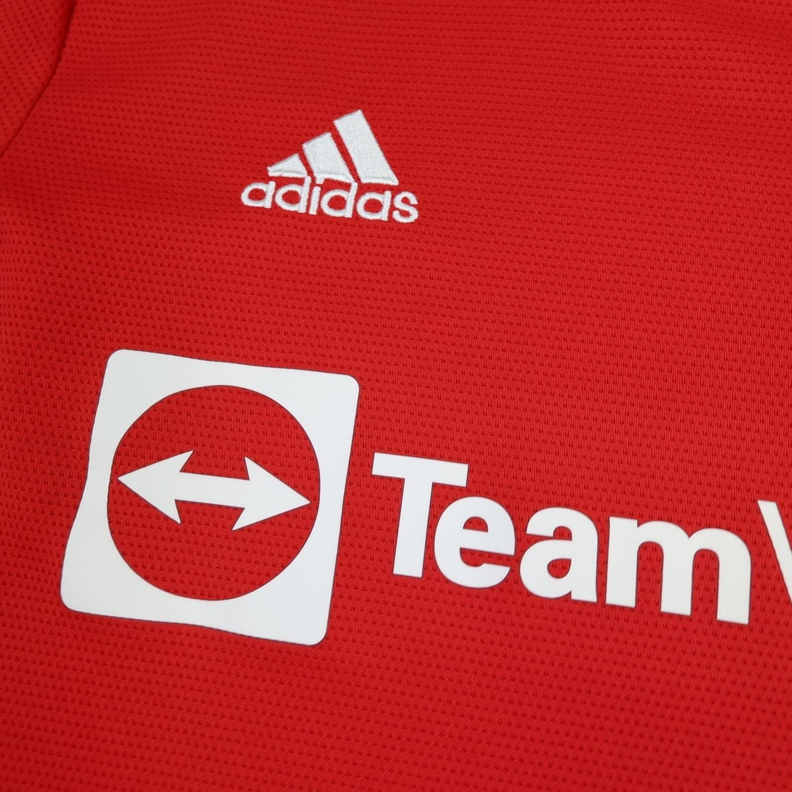 Manchester United Shirt Mens Medium Red Home 2021 2022 Football Adidas Jersey photo 5