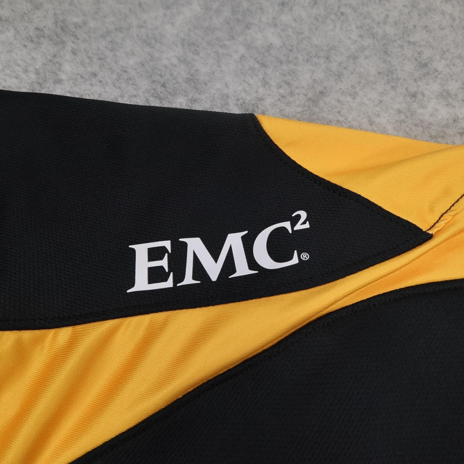 Wasps Rugby Shirt Mens XL Black Yellow Rugby Union 2015 2016 Land Rover photo 7